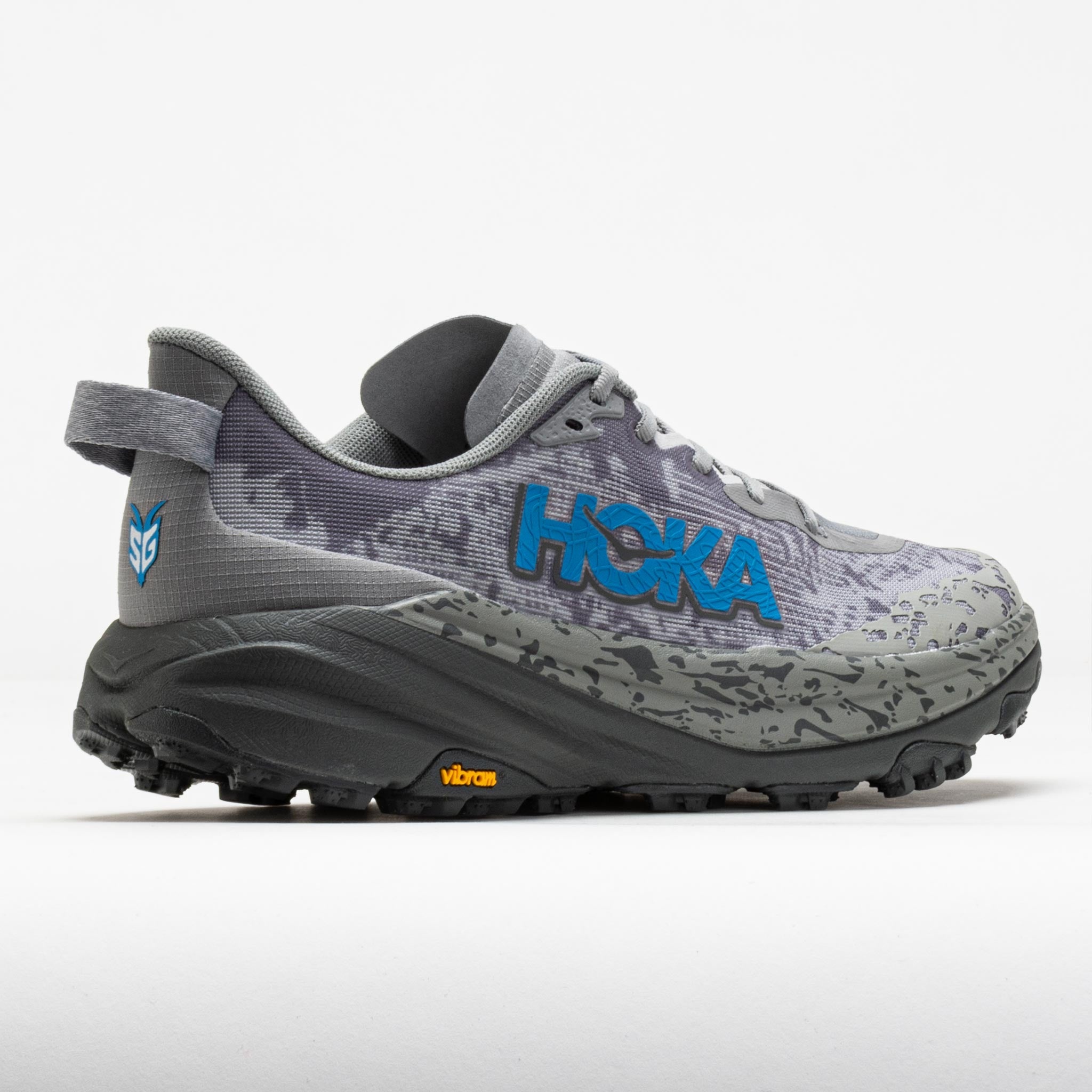 HOKA Speedgoat 6 Men's Galactic Grey/HOKA Blue - 6
