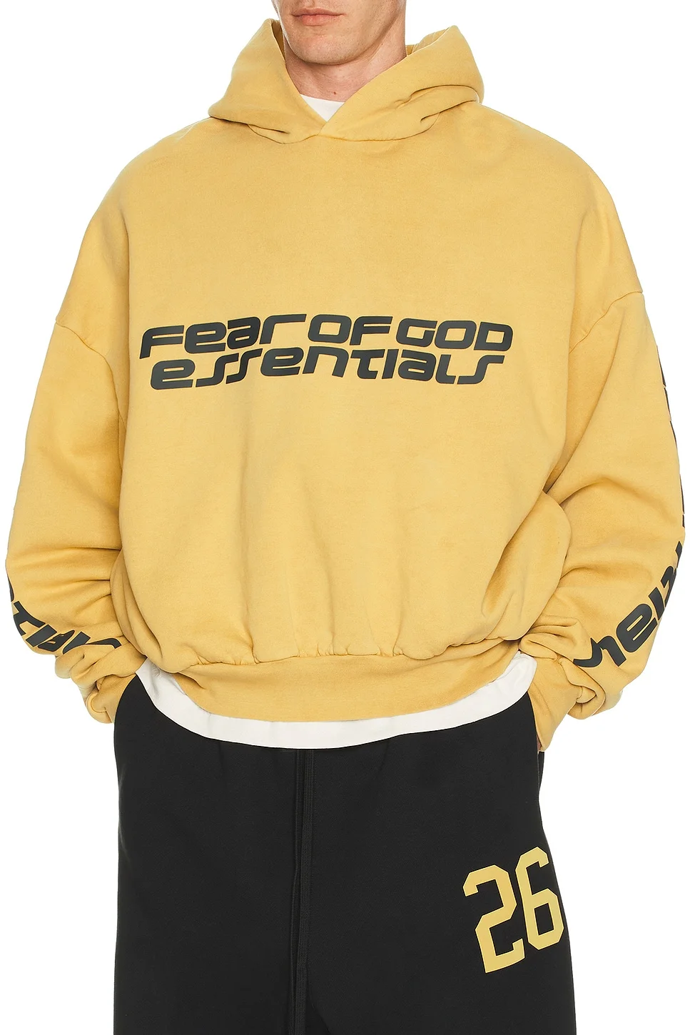 Cropped Relaxed Hoodie - 1