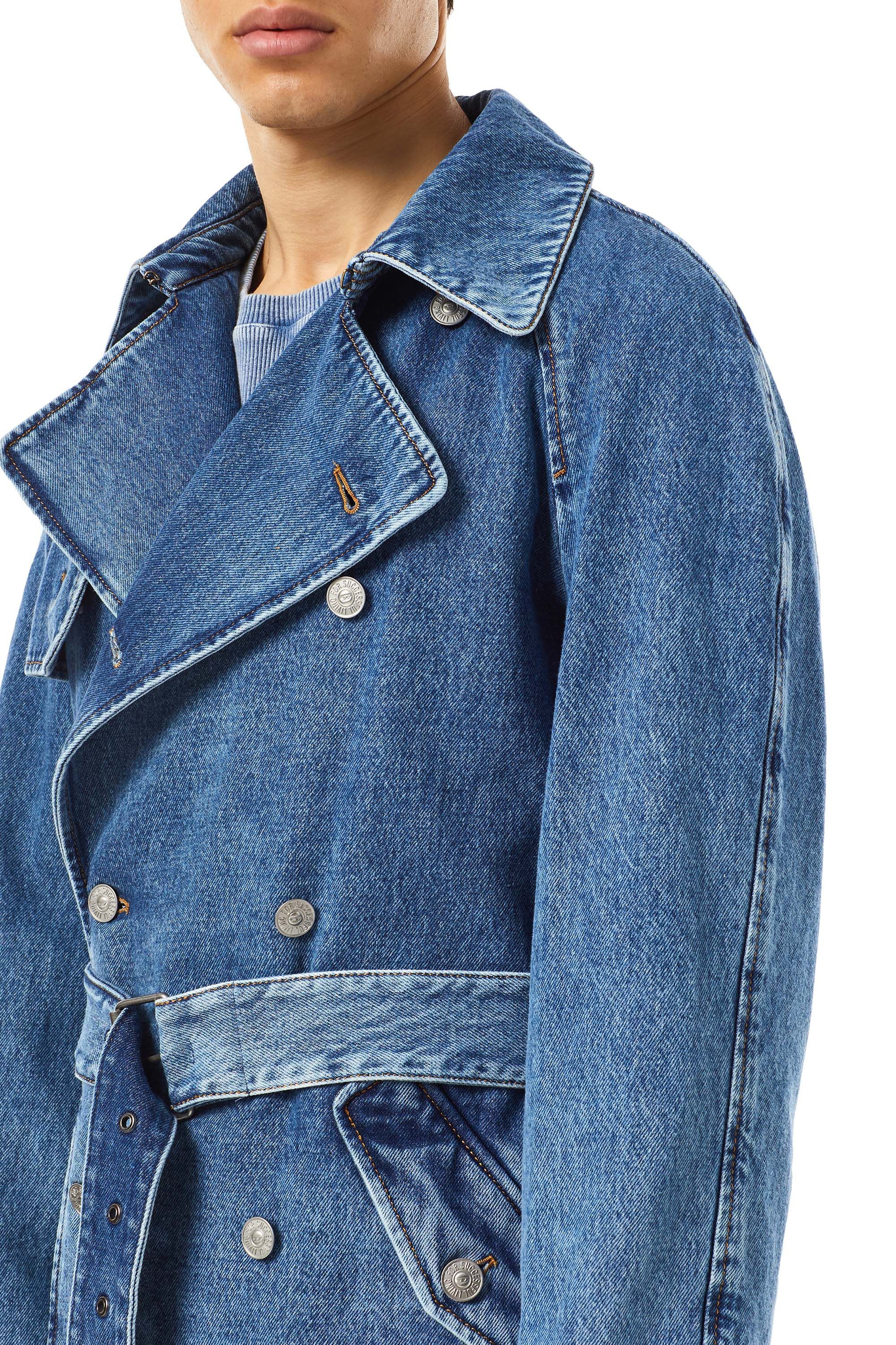 D-DELIRIOUS DOUBLE BREASTED TRENCH COAT - 4