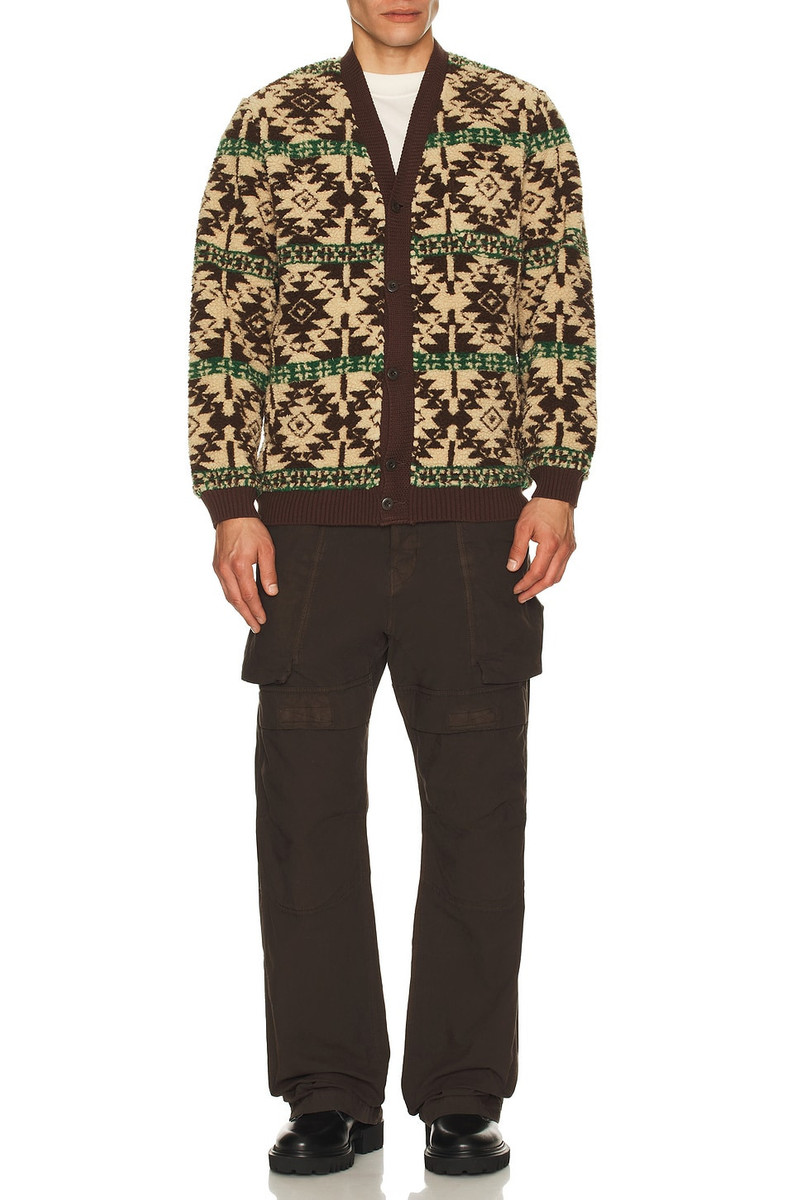 BEAMS PLUS Cardigan Boa Jacquard outlook