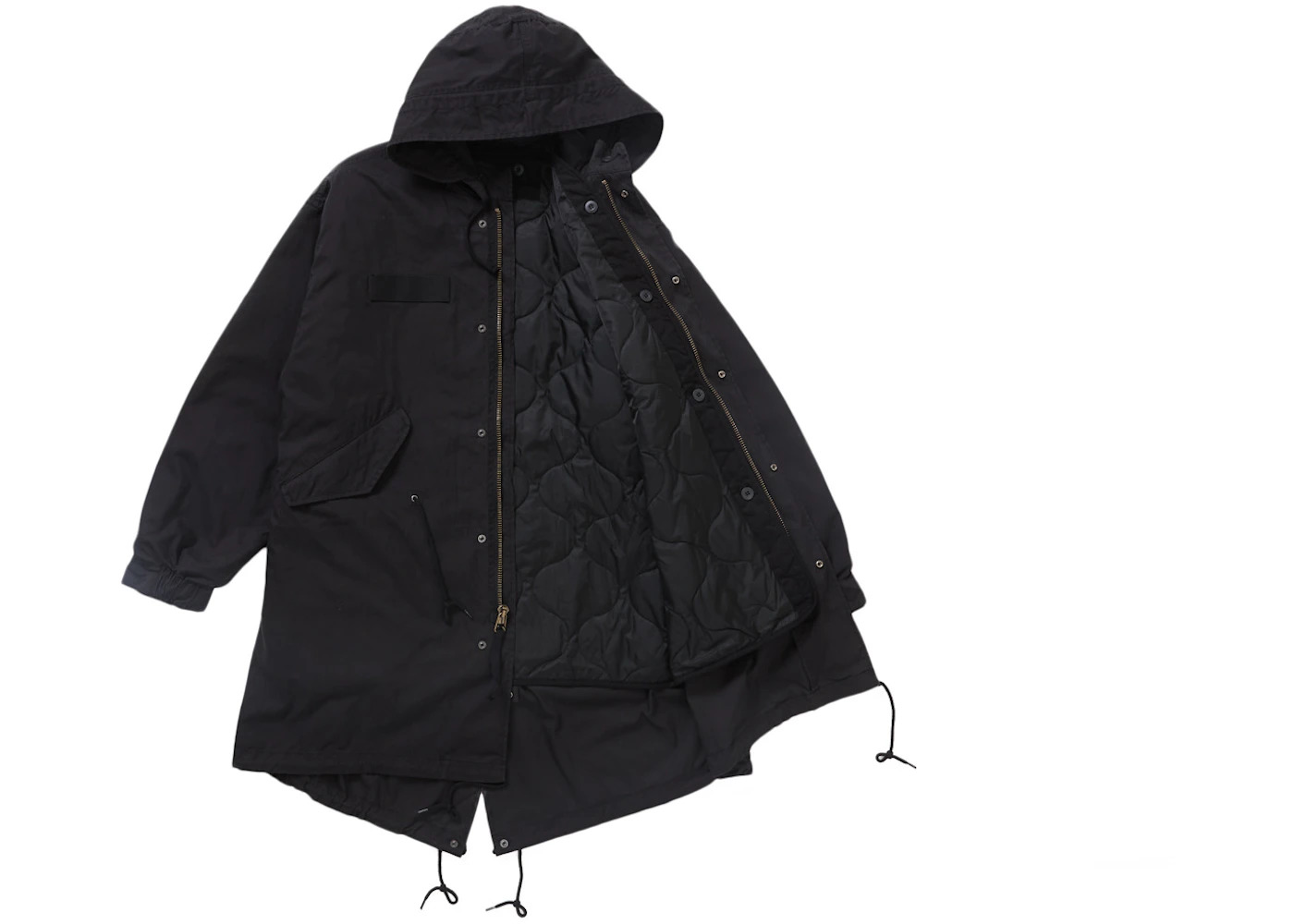 Supreme Futura Fishtail Parka Black - 2