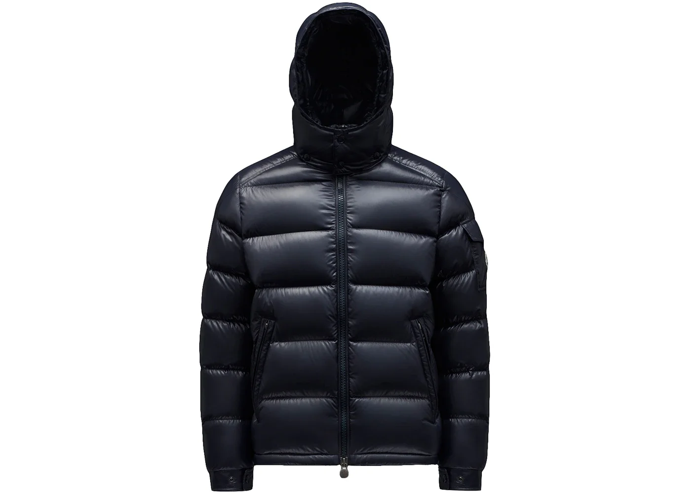 Moncler Maya Short Down Jacket Night Blue - 1