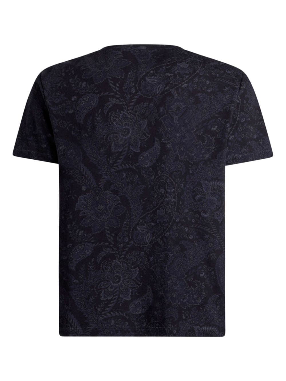 paisley-print jersey T-shirt - 6