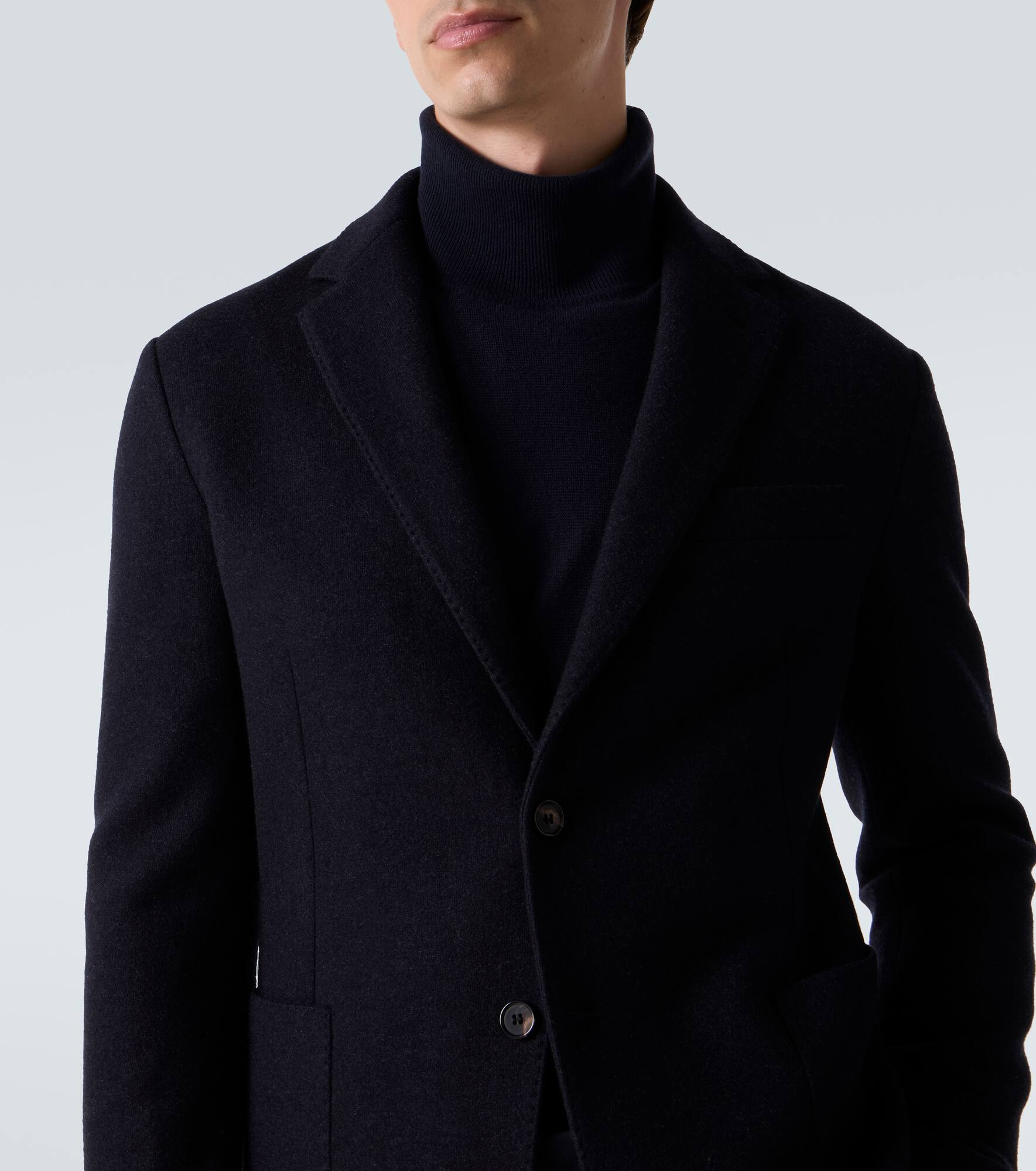 Novalis cashmere-blend blazer - 6
