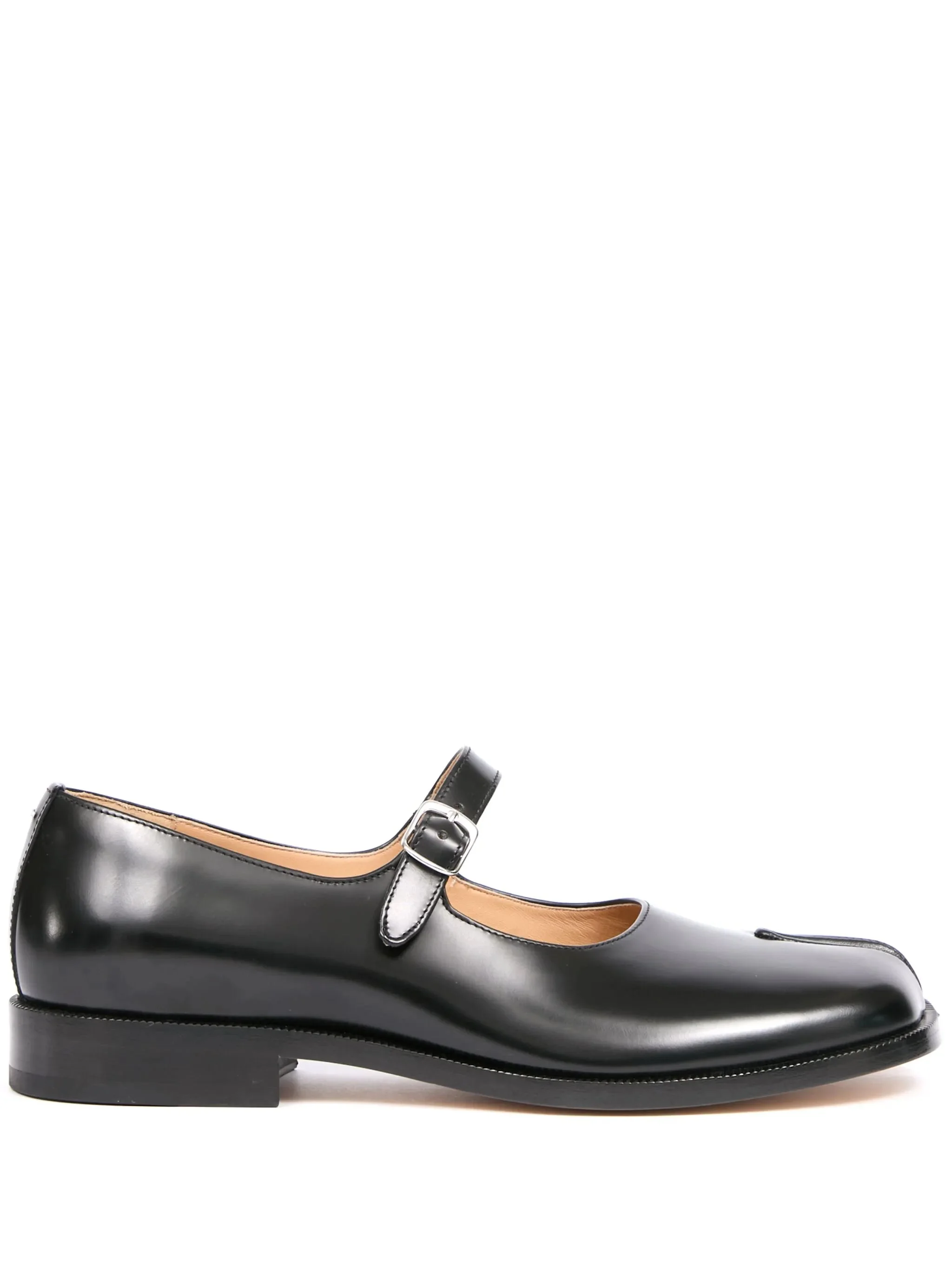 Maison Margiela Taby Mary-Jane Leather Loafers - 1