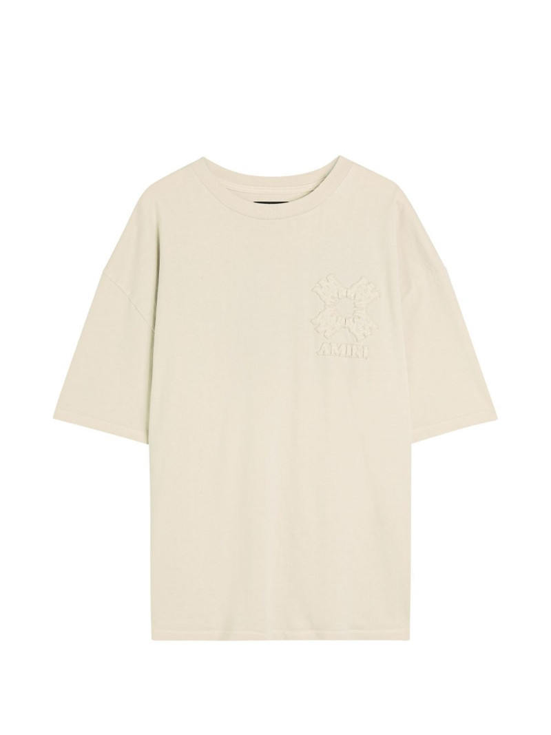 embroidered short-sleeve T-shirt 1