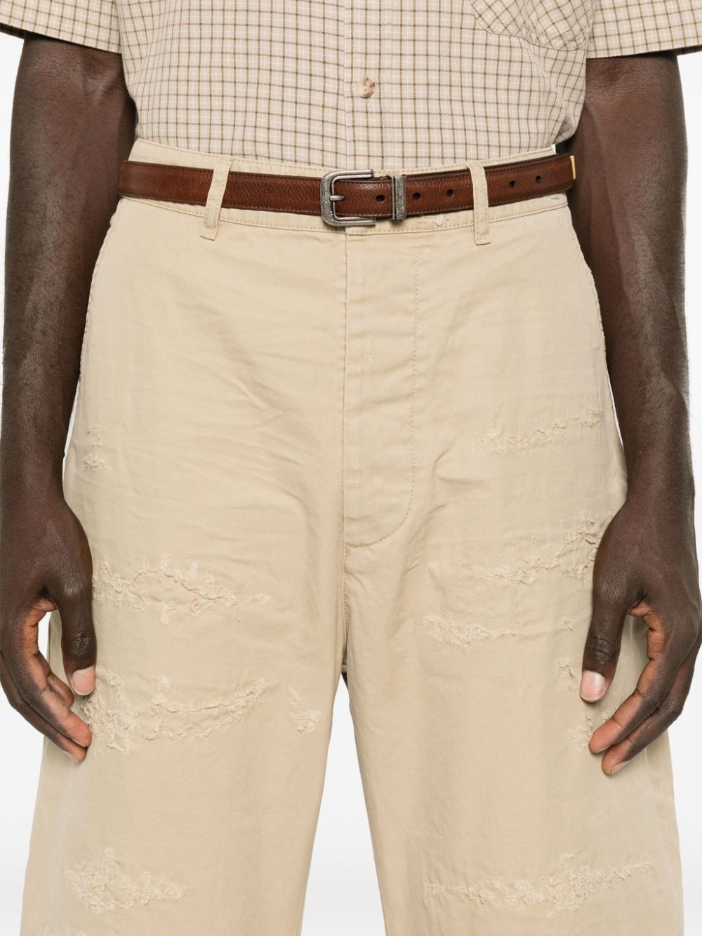 distressed trousers - 5