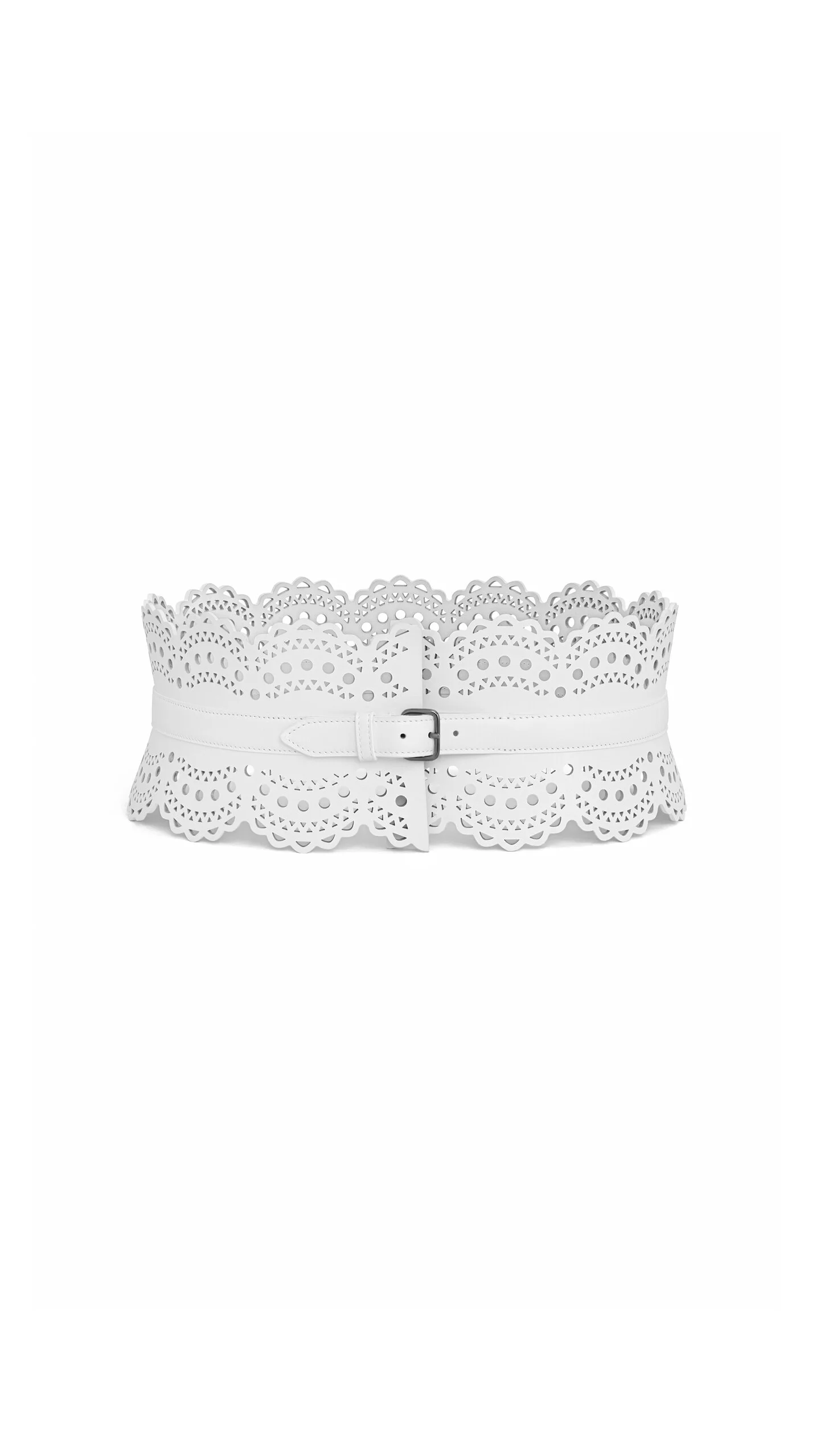 BUSTIER BELT IN VIENNE WAVE CALFSKIN - 1