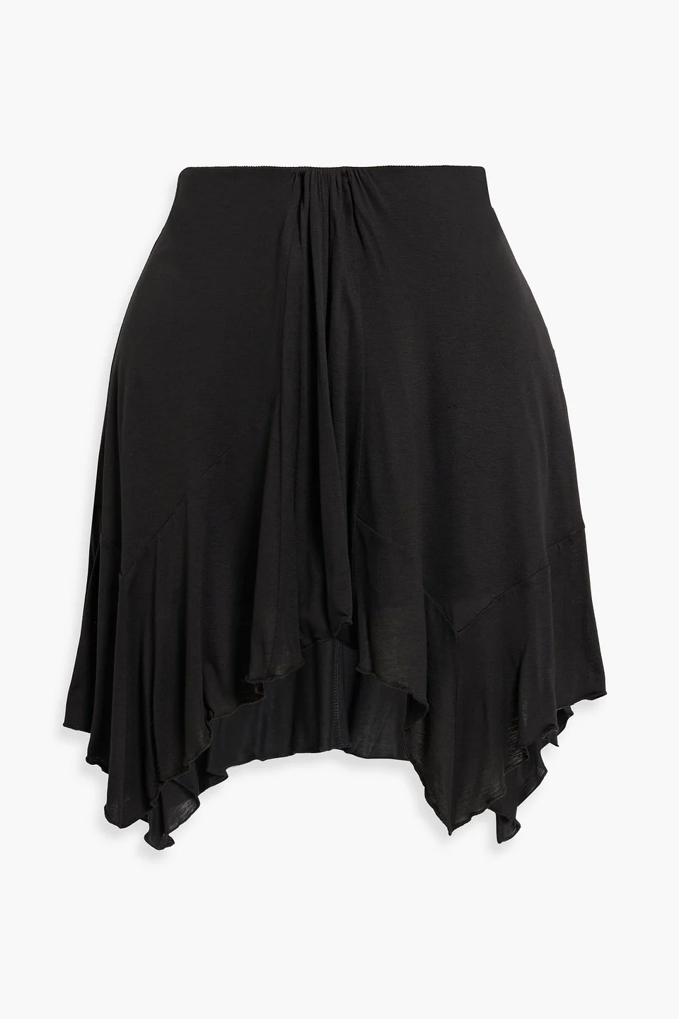 Fenecia asymmetric jersey skirt - 1