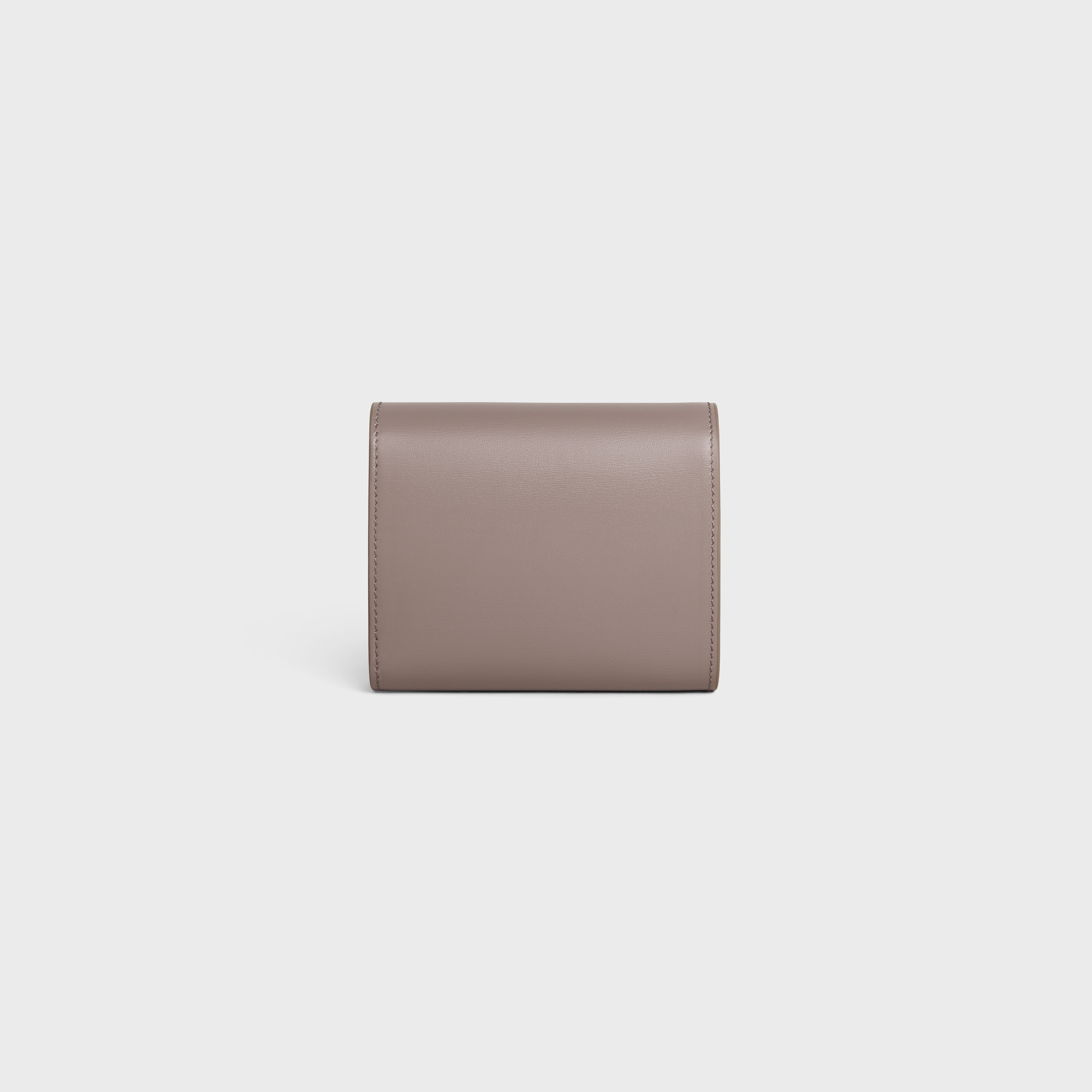 CELINE Small Wallet TRIOMPHE in Shiny calfskin | REVERSIBLE