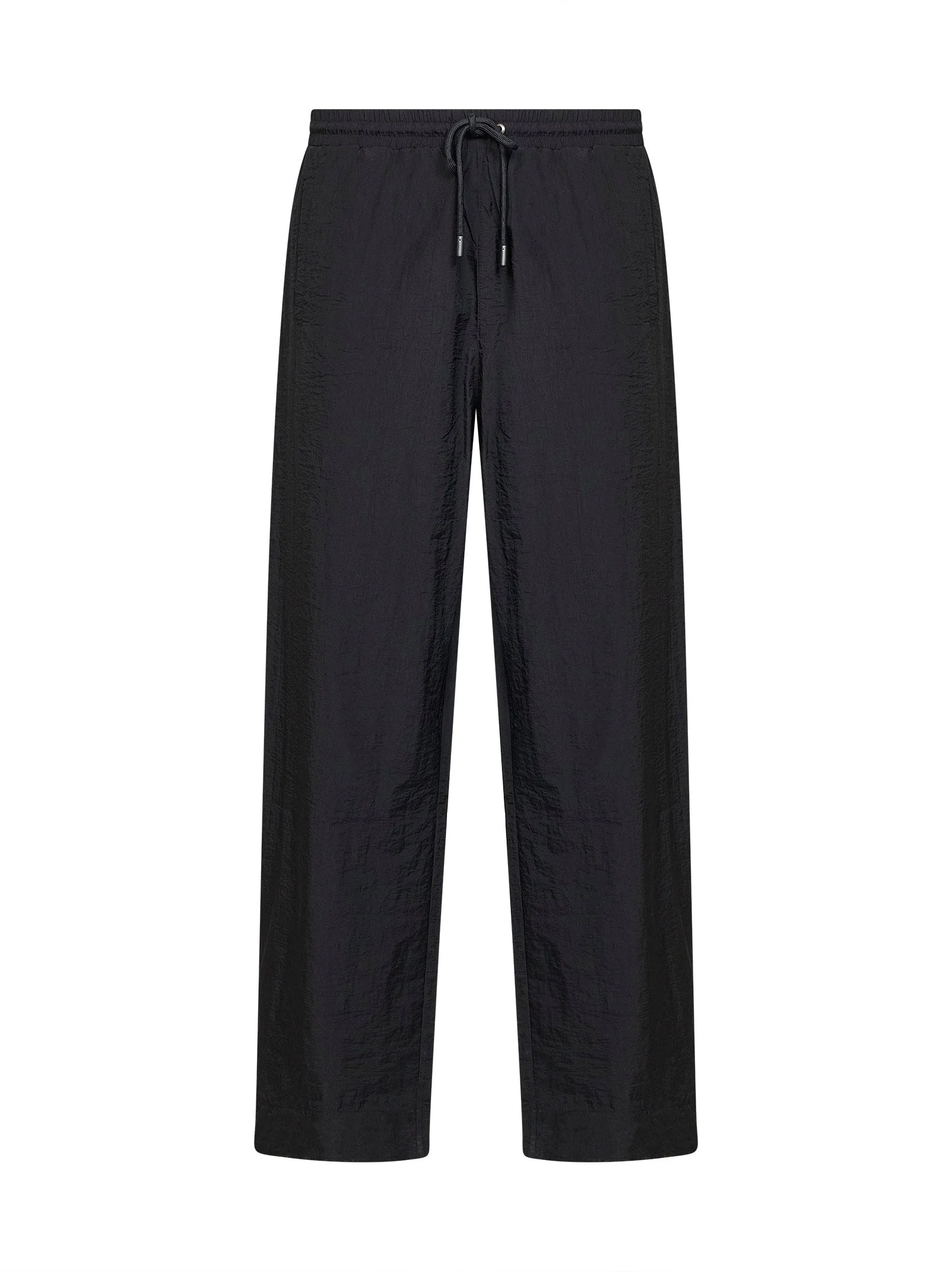 Off White Men Black Nylon Glossy Arrow Trackpants - 1