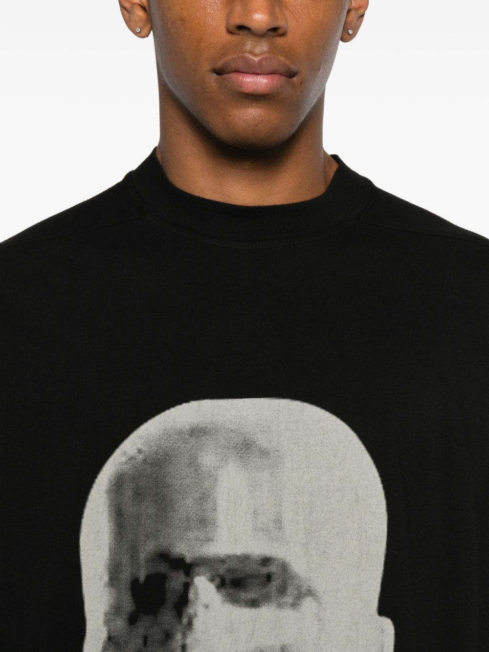 graphic-print long-sleeve sweater - 4