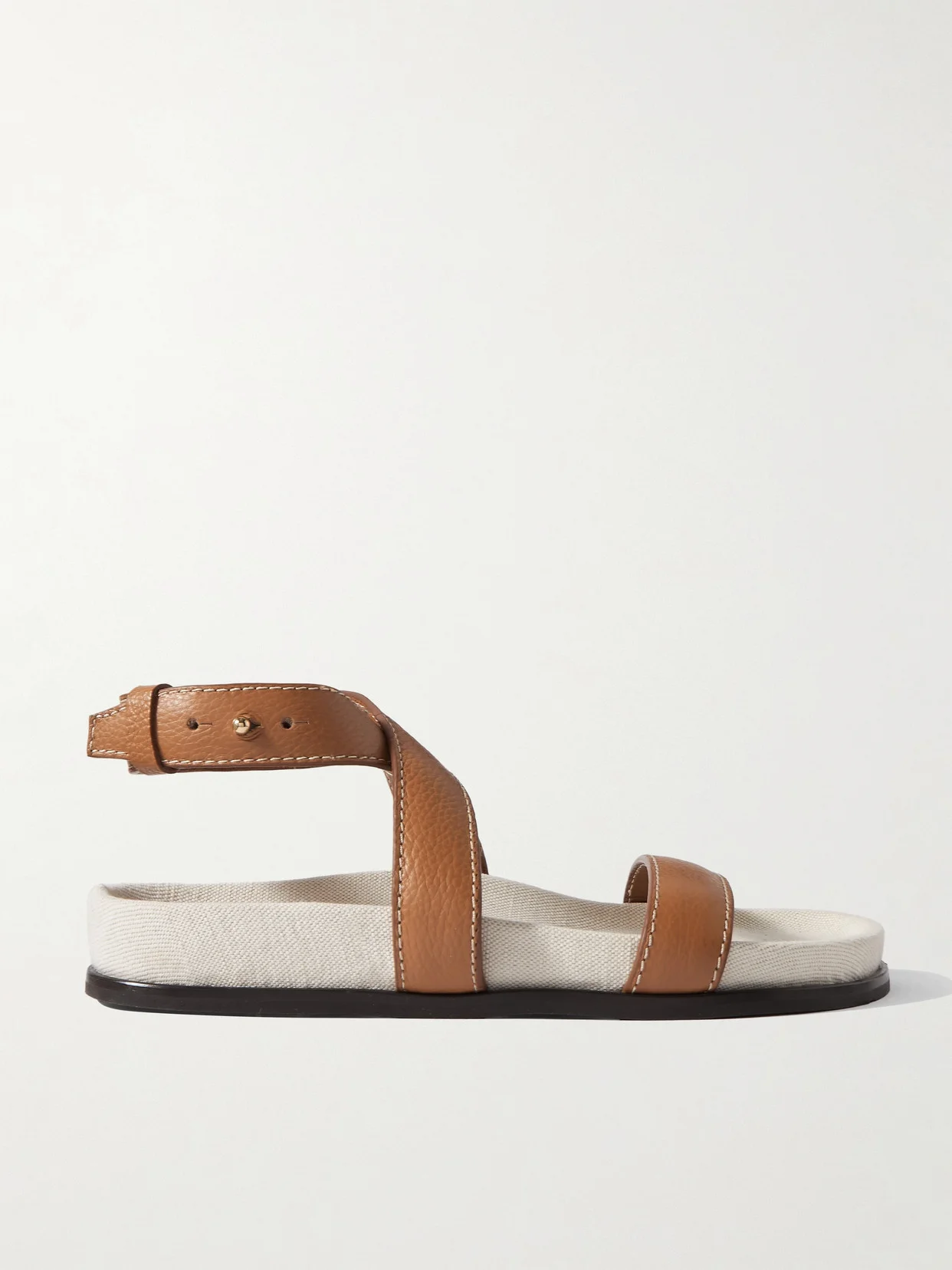 + Net Sustain Leather Sandals - 1