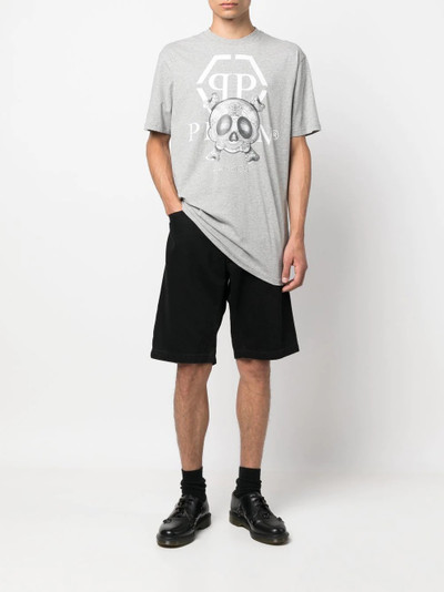 PHILIPP PLEIN graphic-print cotton T-shirt outlook