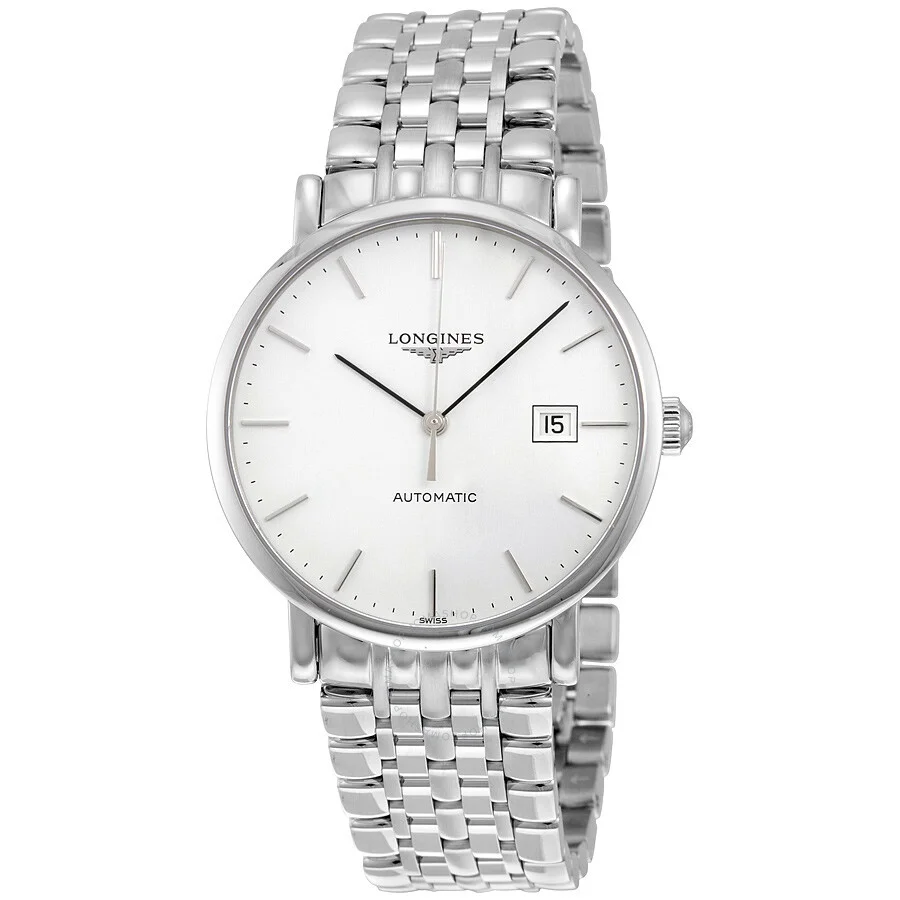 Longines Elegant Automatic White Dial Men's Watch L4.910.4.12.6 - 1