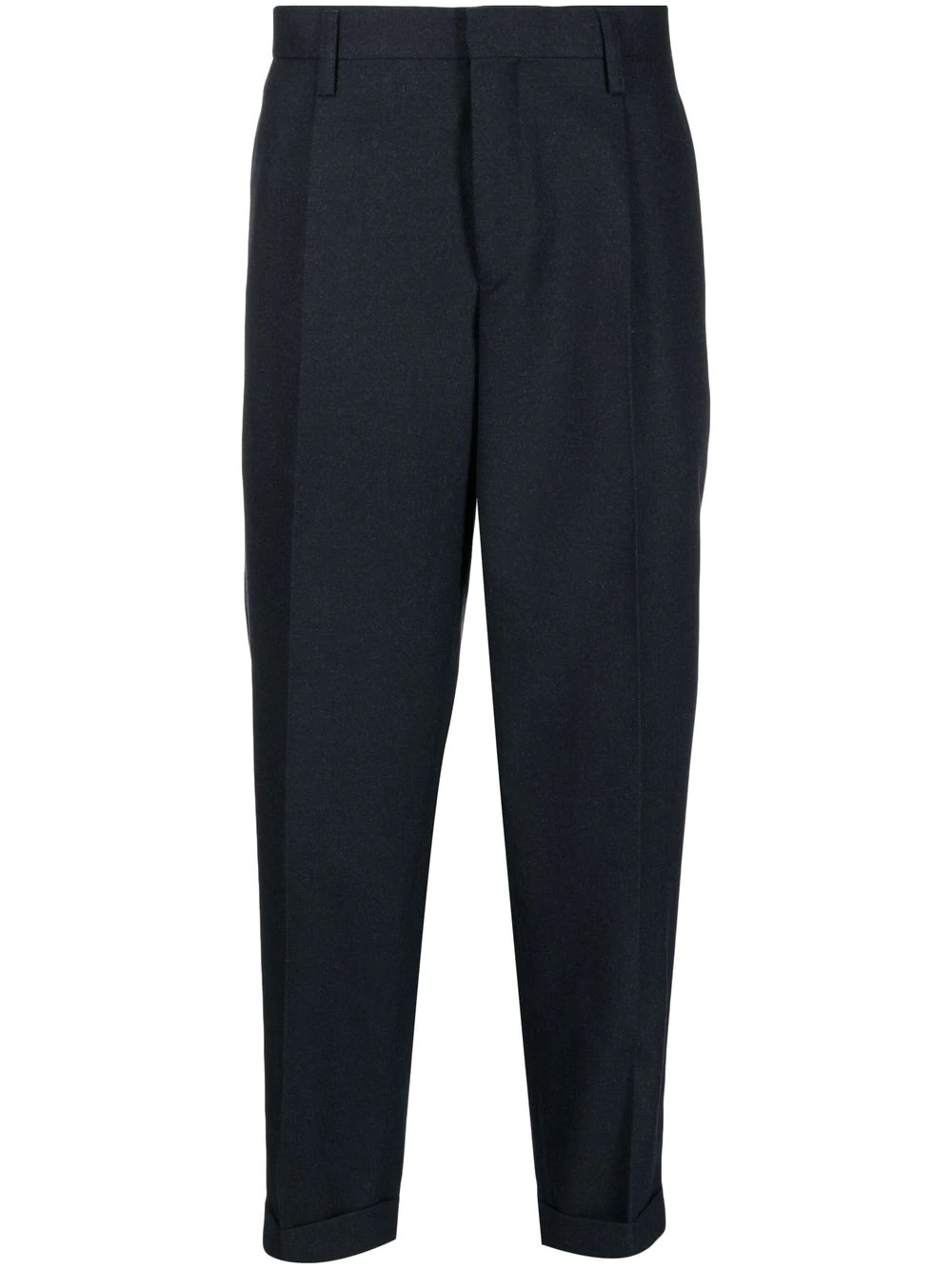 tapered cropped trousers - 1