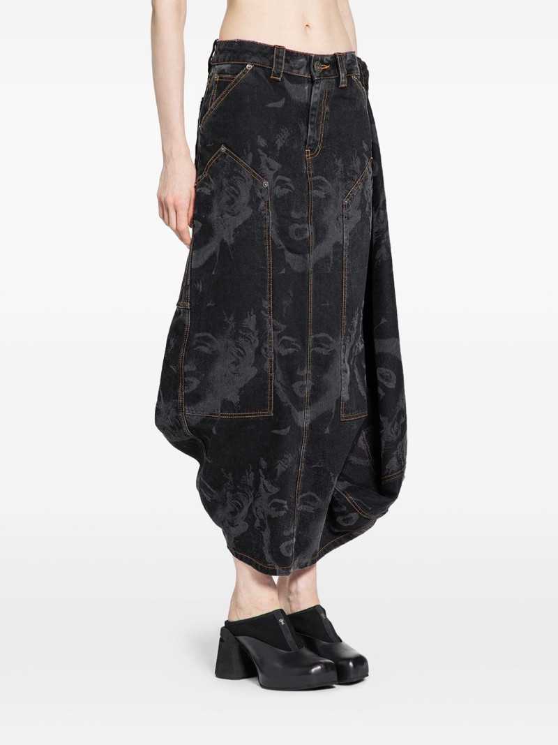 VAQUERA Prom denim skirt outlook