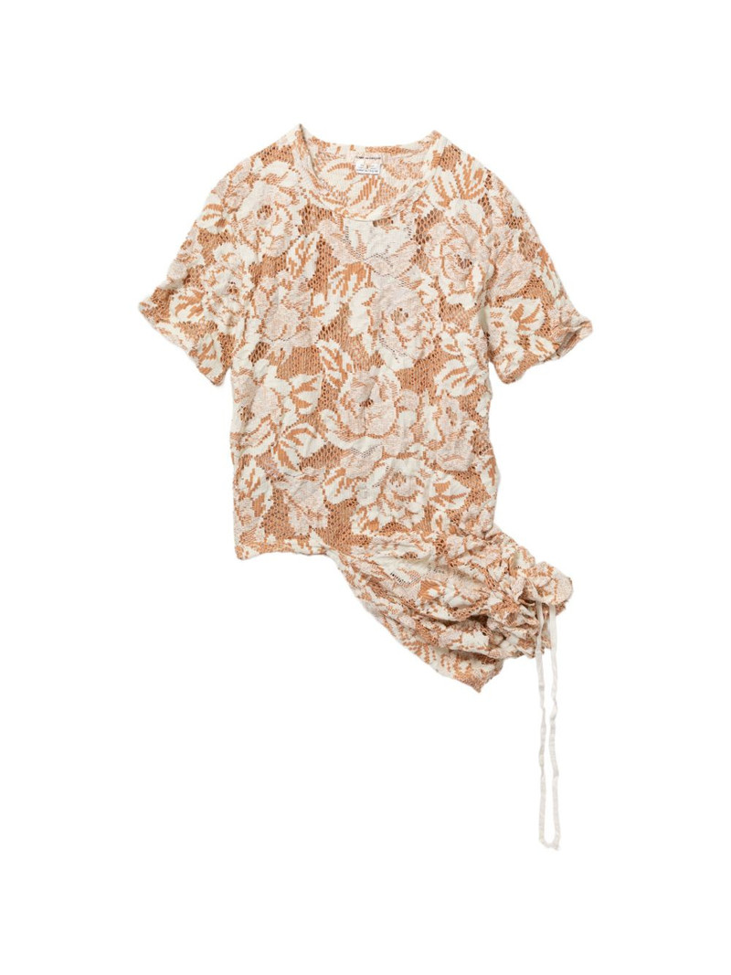 floral-embroidered blouse 1
