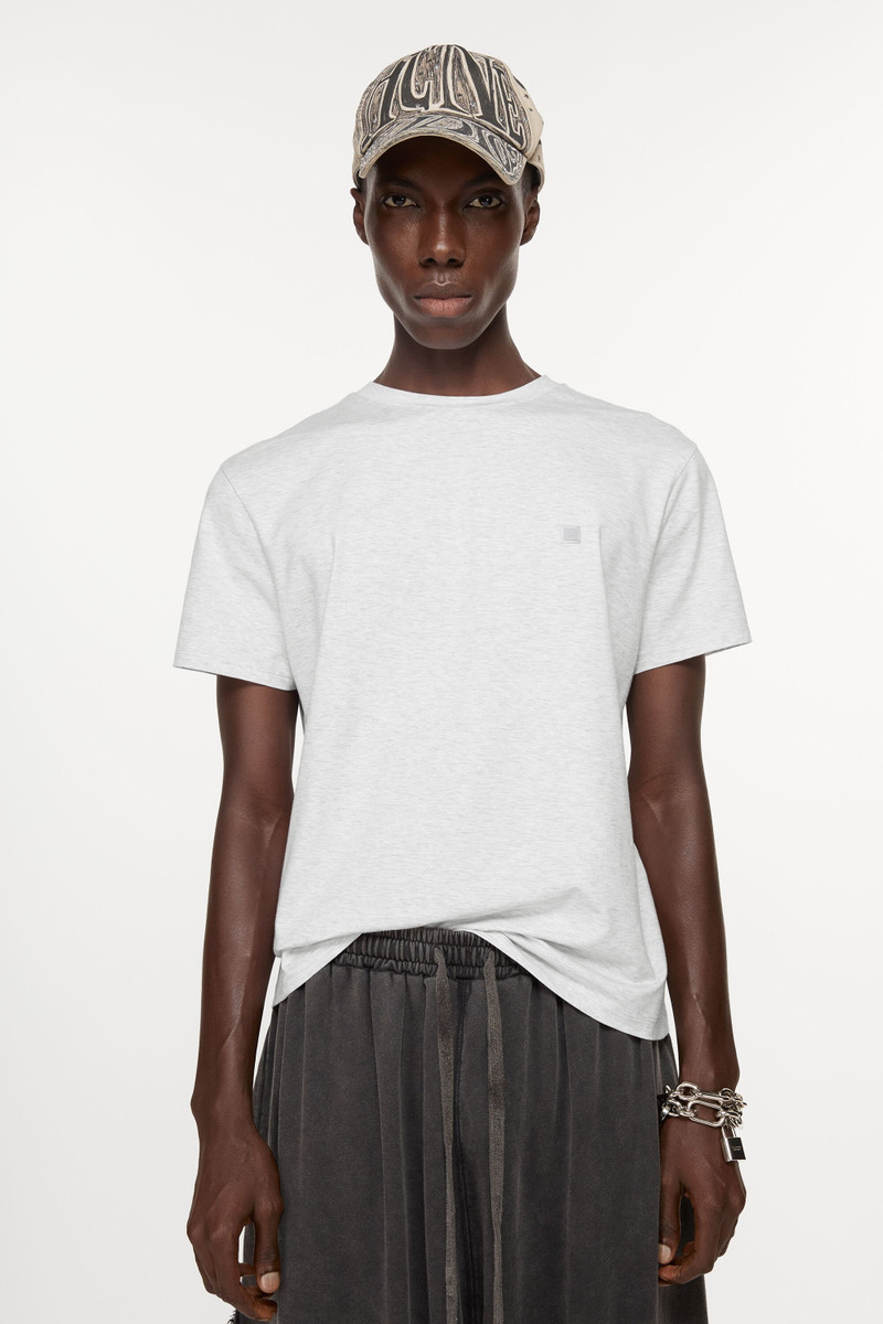 Acne Studios T-shirt - regular fit - Pale Grey Melange outlook