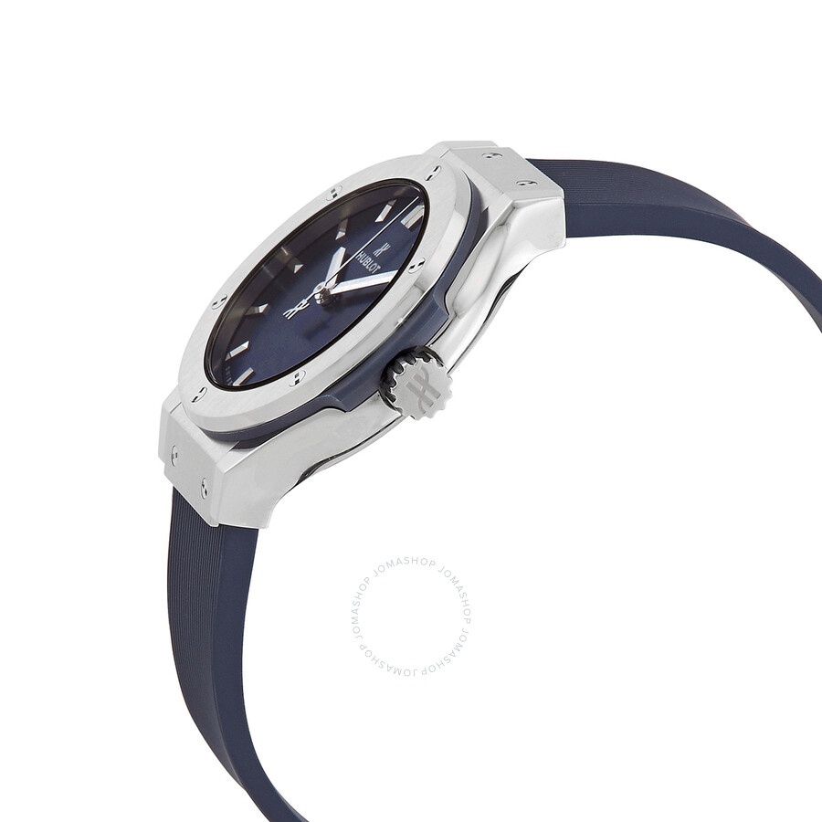 Hublot Classic Fusion Quartz Blue Dial Ladies Watch 581.NX.7170.RX - 2