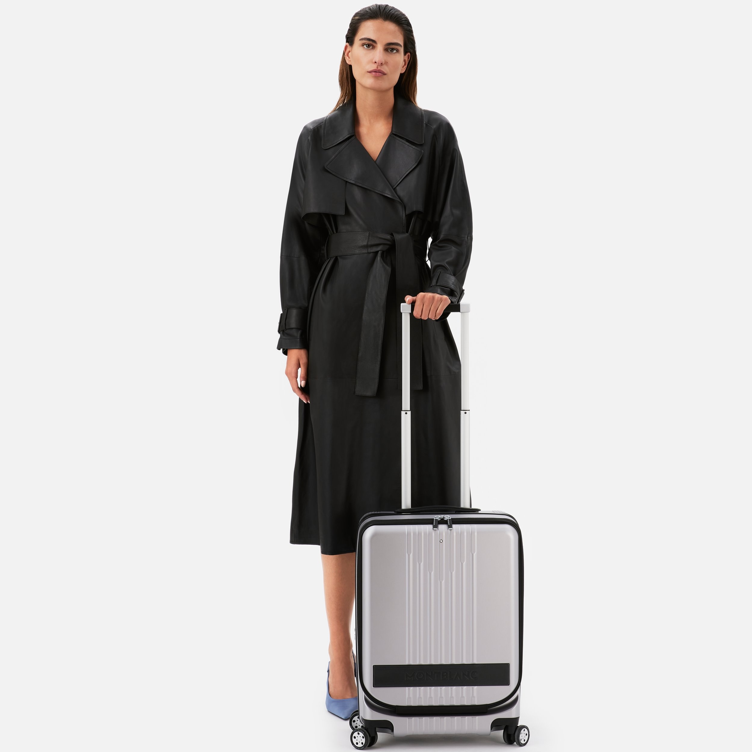 #MY4810 carry-on Luggage with front pocket - 7