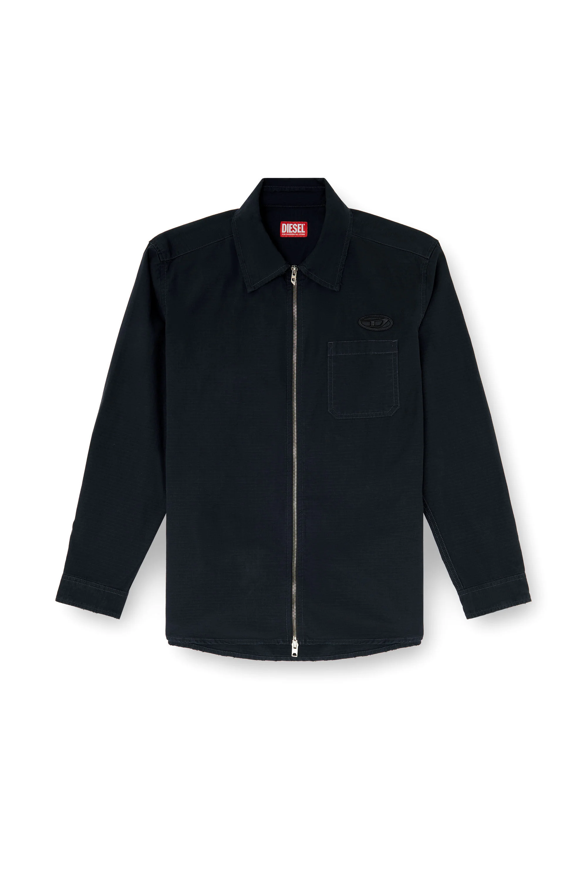 RIPSTOP SHIRT WITH ZIP CLOSURE - 1