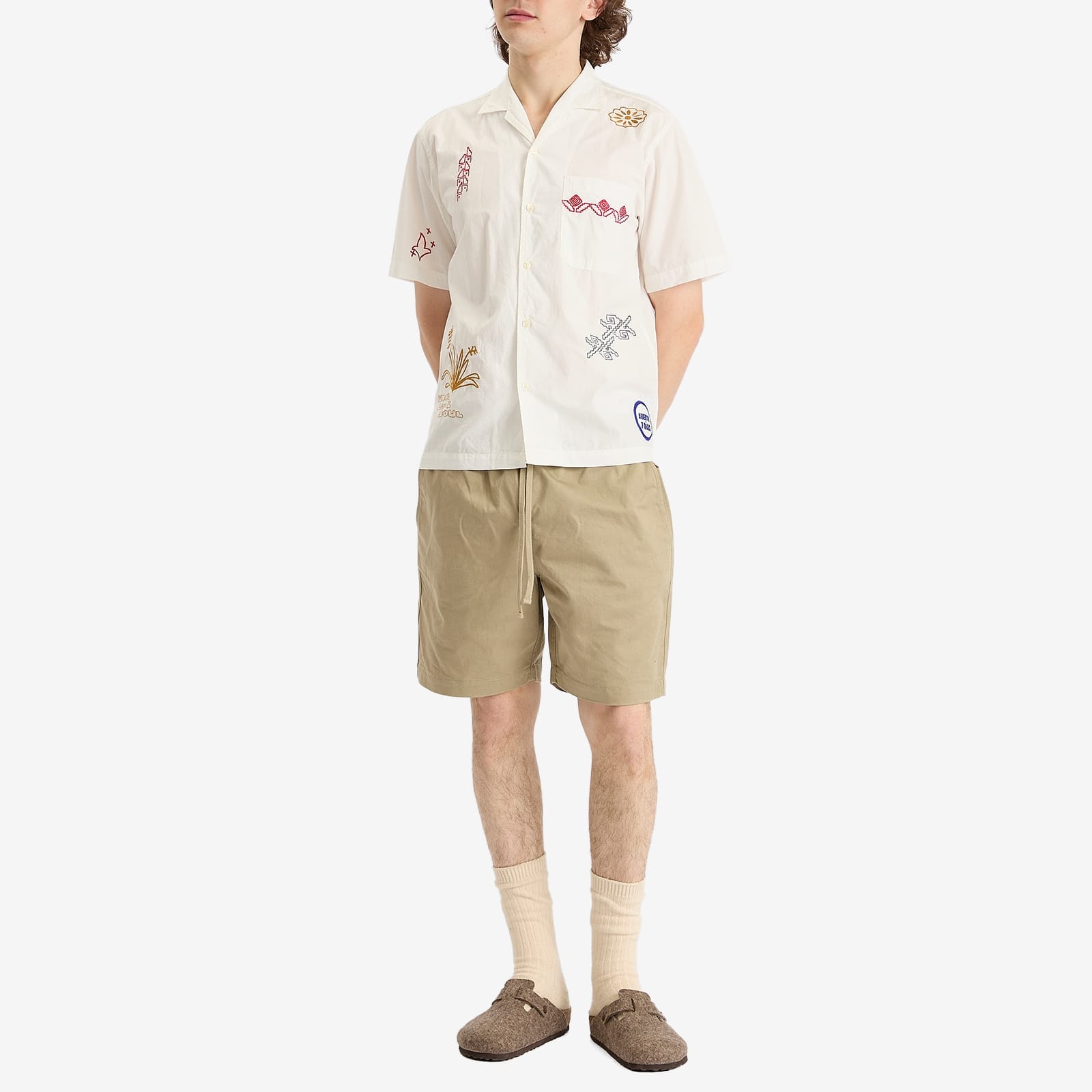 Universal Works Embroidered Minari Vacation Shirt - 4