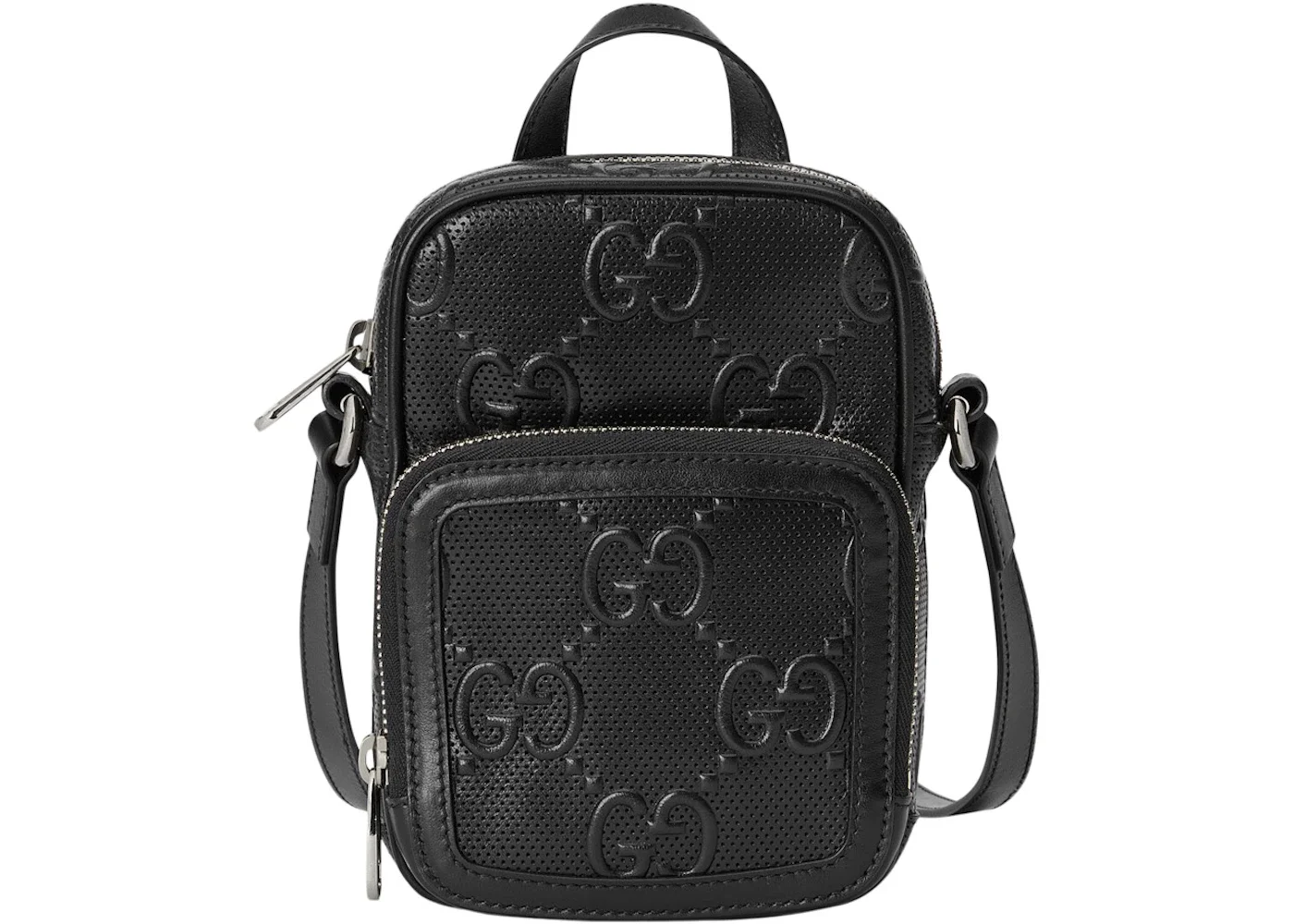 Gucci GG Embossed Bag Mini Black - 1