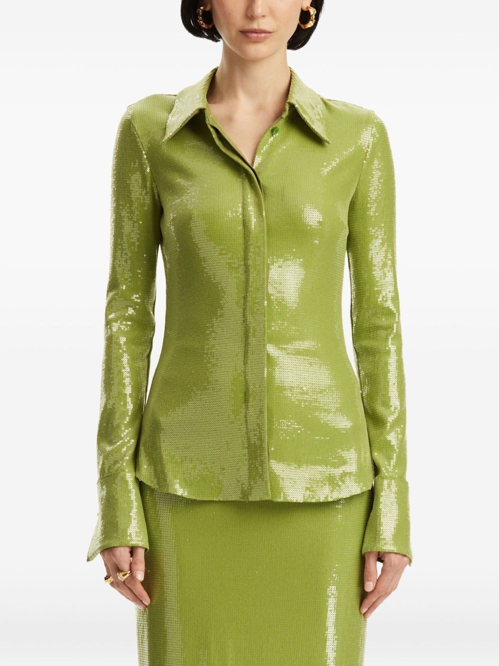 sequinned shirt - 3