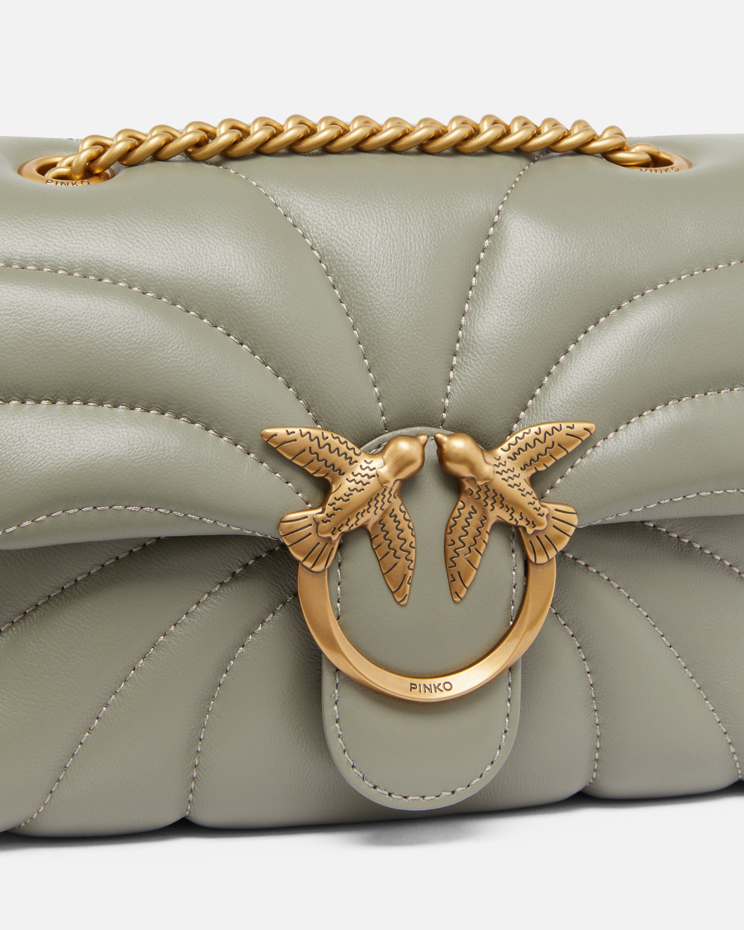 LOVE BAG PUFF BUTTERFLY MINI NAPPA LEATHER CROSSBODY BAG - 3