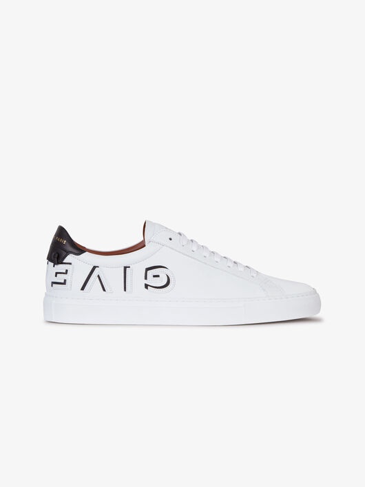 GIVENCHY REVERSE SNEAKERS IN LEATHER - 1