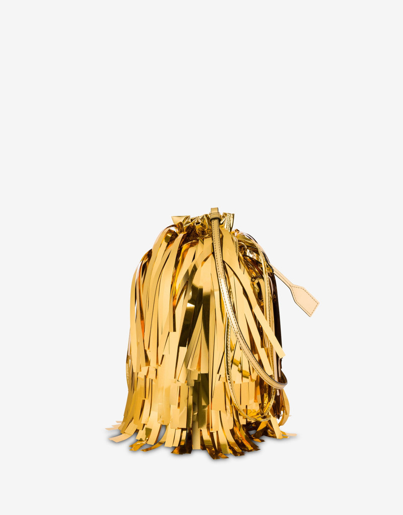 MIRROR EFFECT BUCKET BAG 1