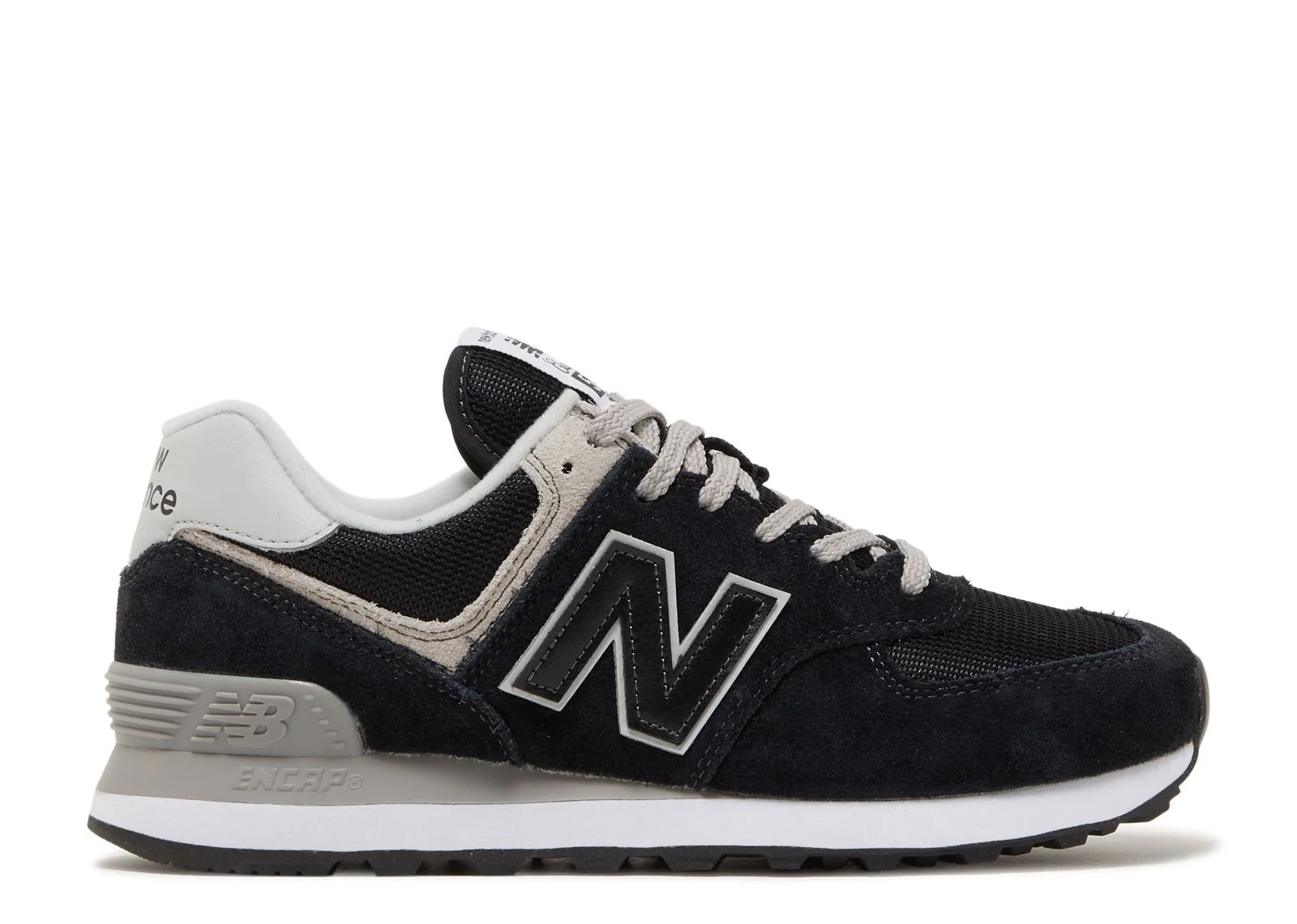 NEW BALANCE WMNS 574 'CORE PACK - BLACK WHITE' - 1