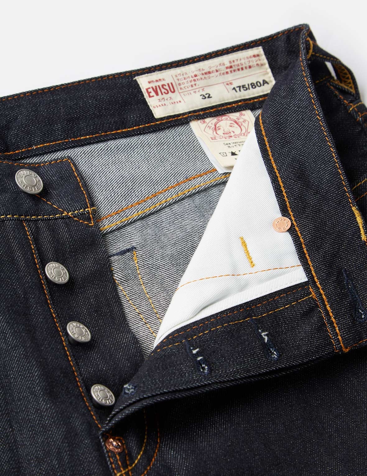 TWO-TONE LANDSCAPE DAICOCK DENIM SHORTS - 8