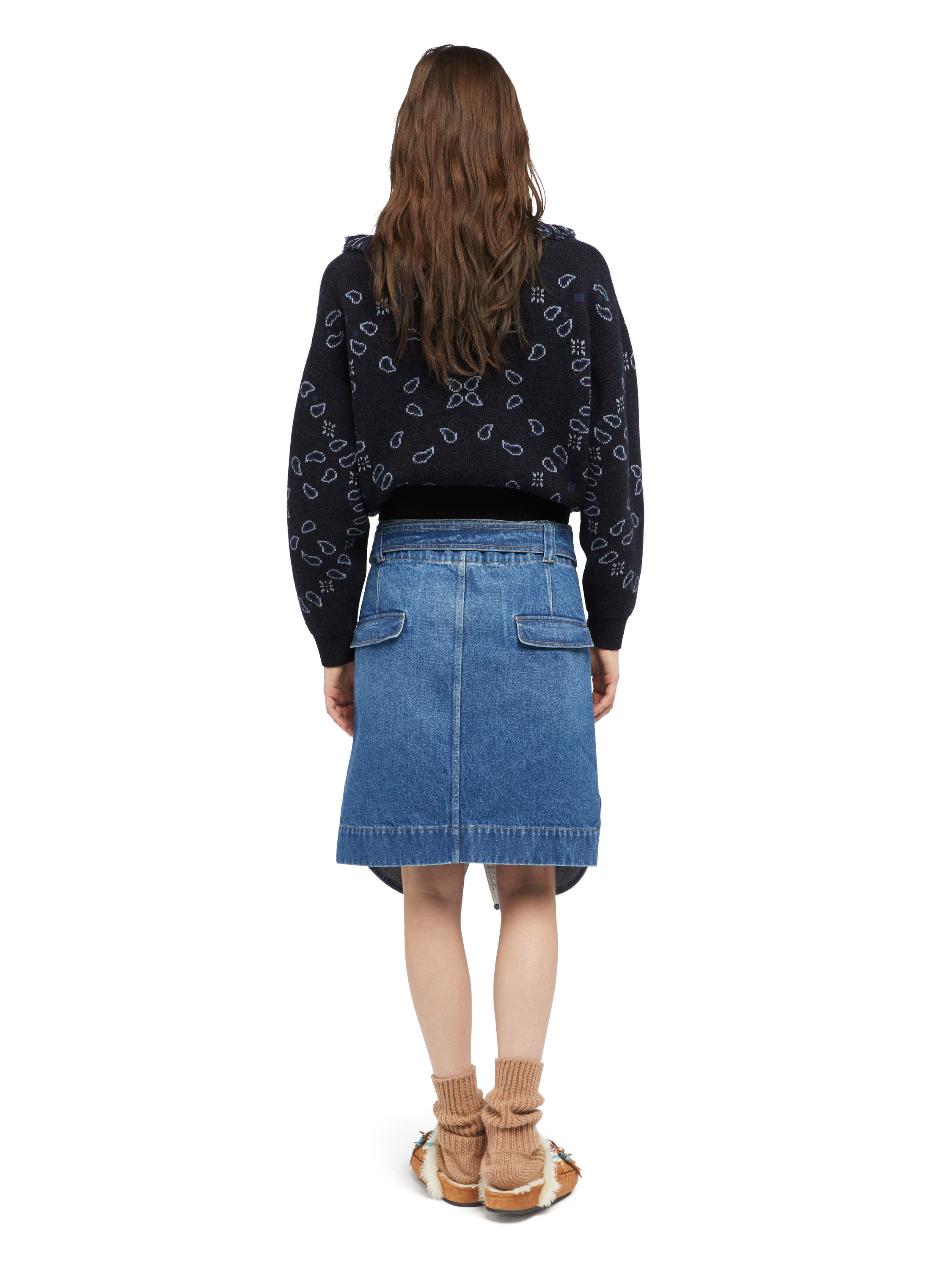 Bandana Jacquard Cardi-Bomber - 6
