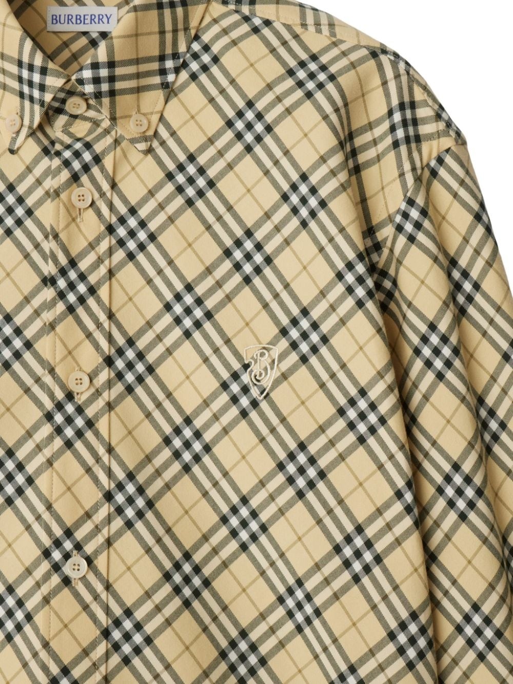 checked cotton shirt - 5