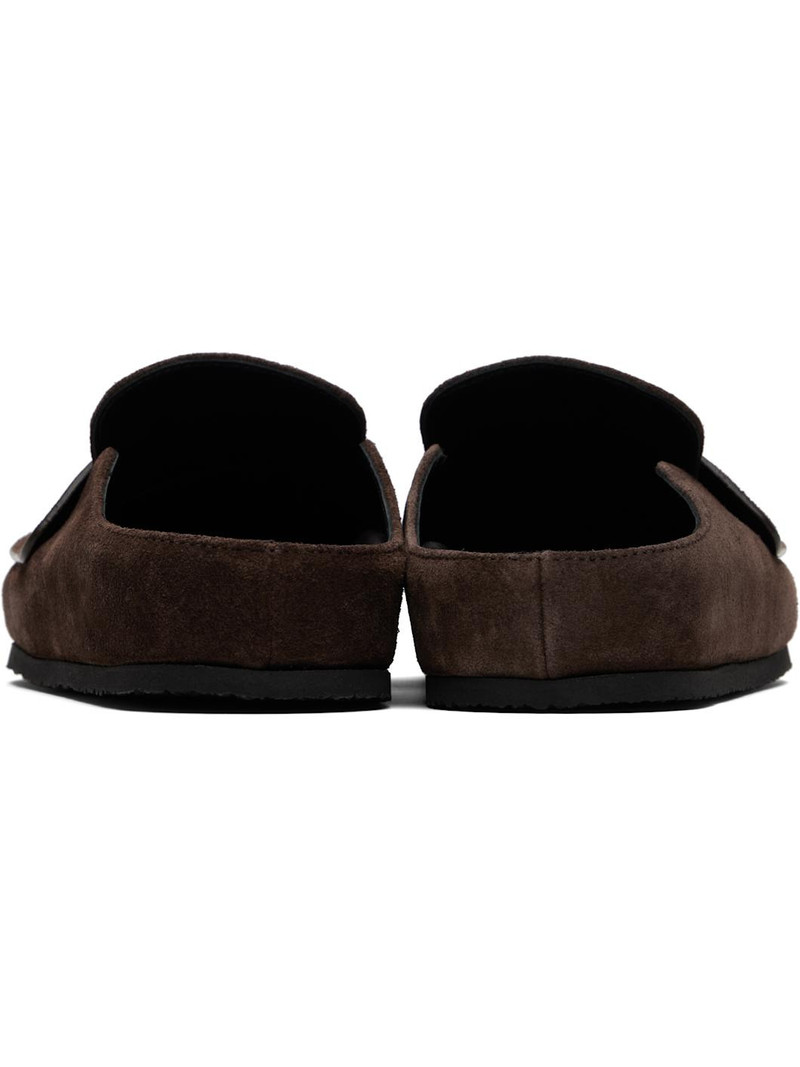 Brown 'The Mules' Loafers 2