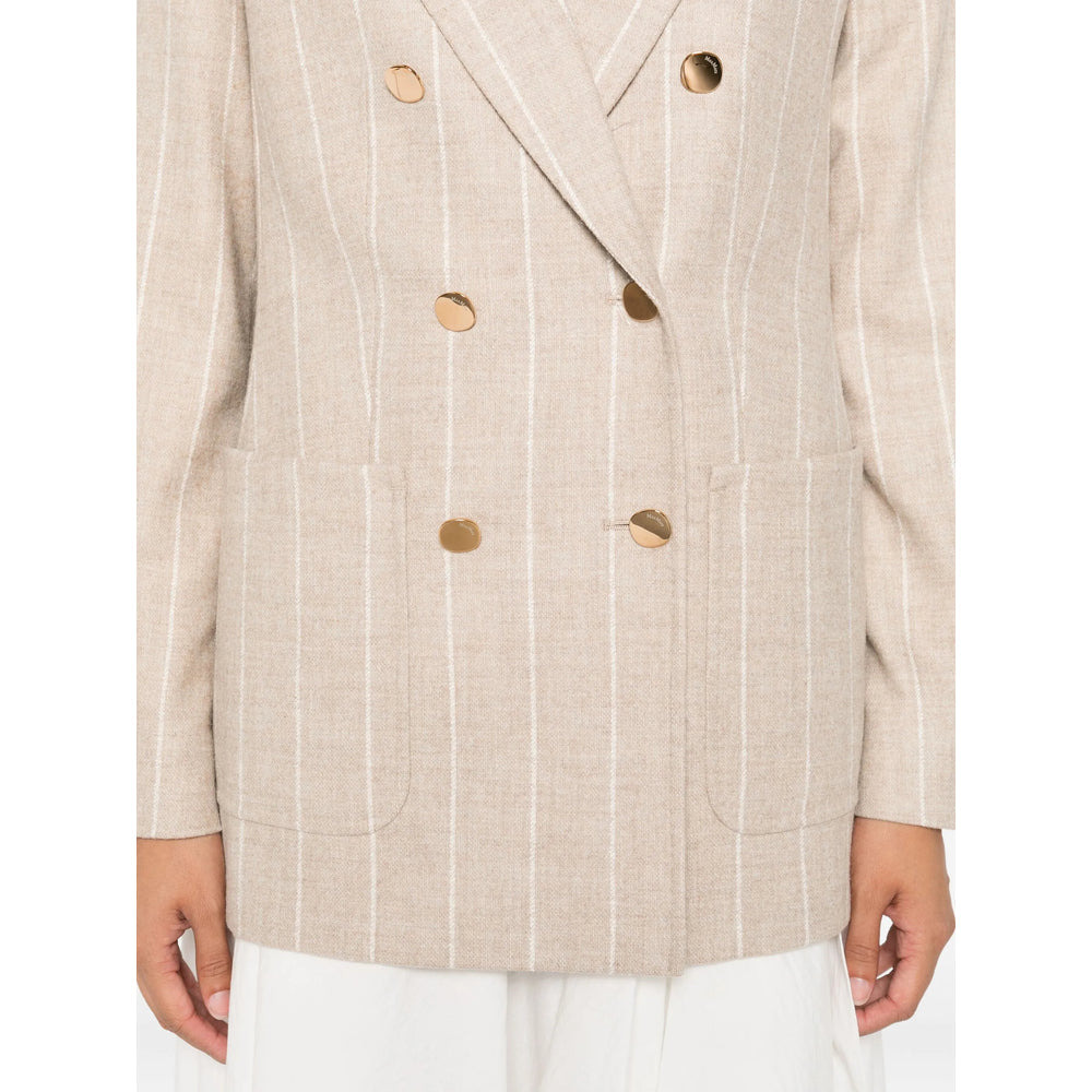 Max Mara Neutrals Jackets - Blazers Women - 4
