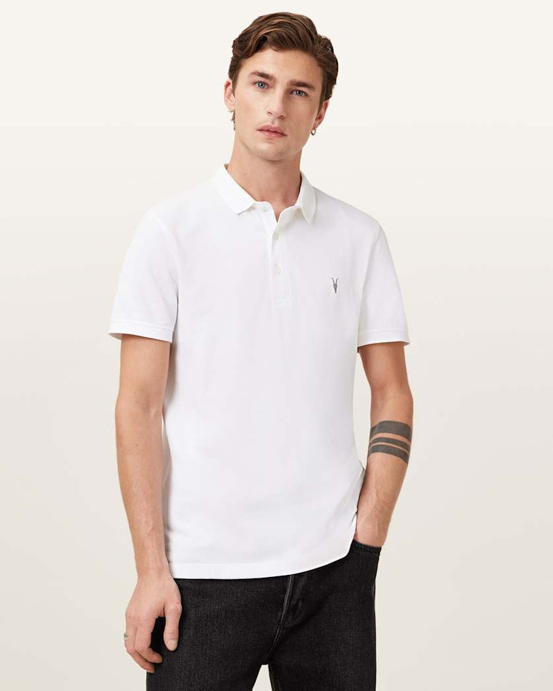 ALLSAINTS REFORM SHORT SLEEVE POLO SHIRT outlook