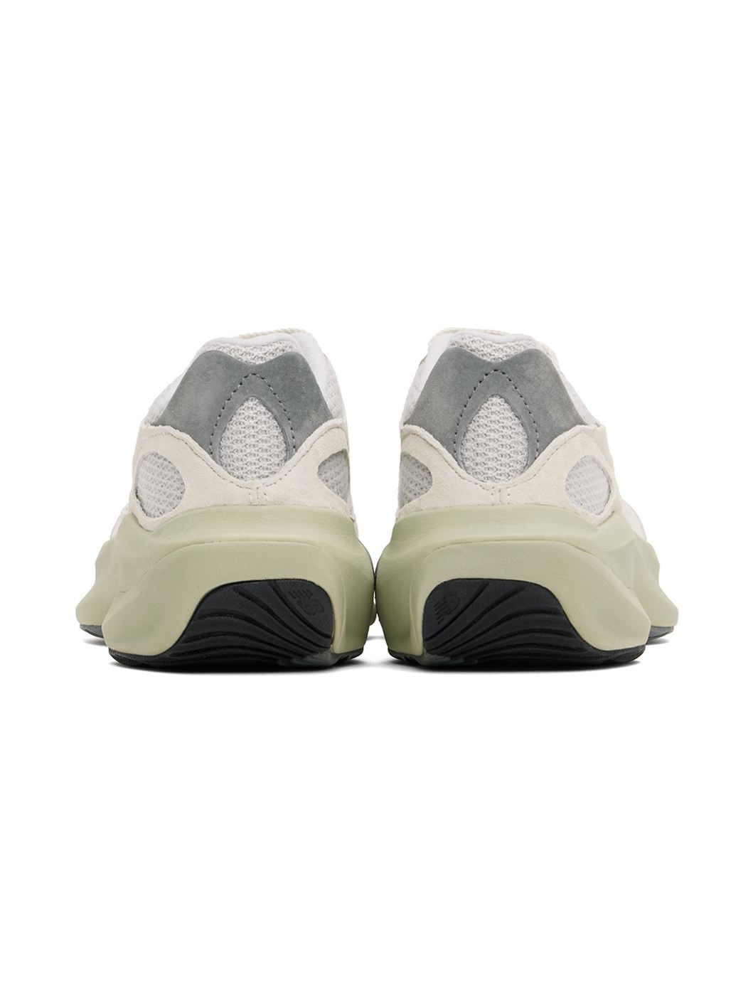 Gray & Off-White WRPD Sneakers - 2