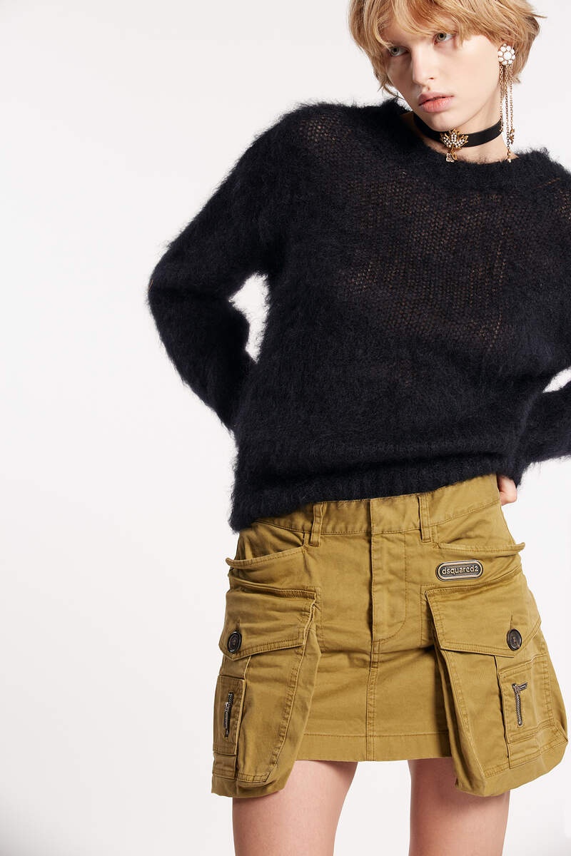 SEXY CARGO MINI SKIRT - 1