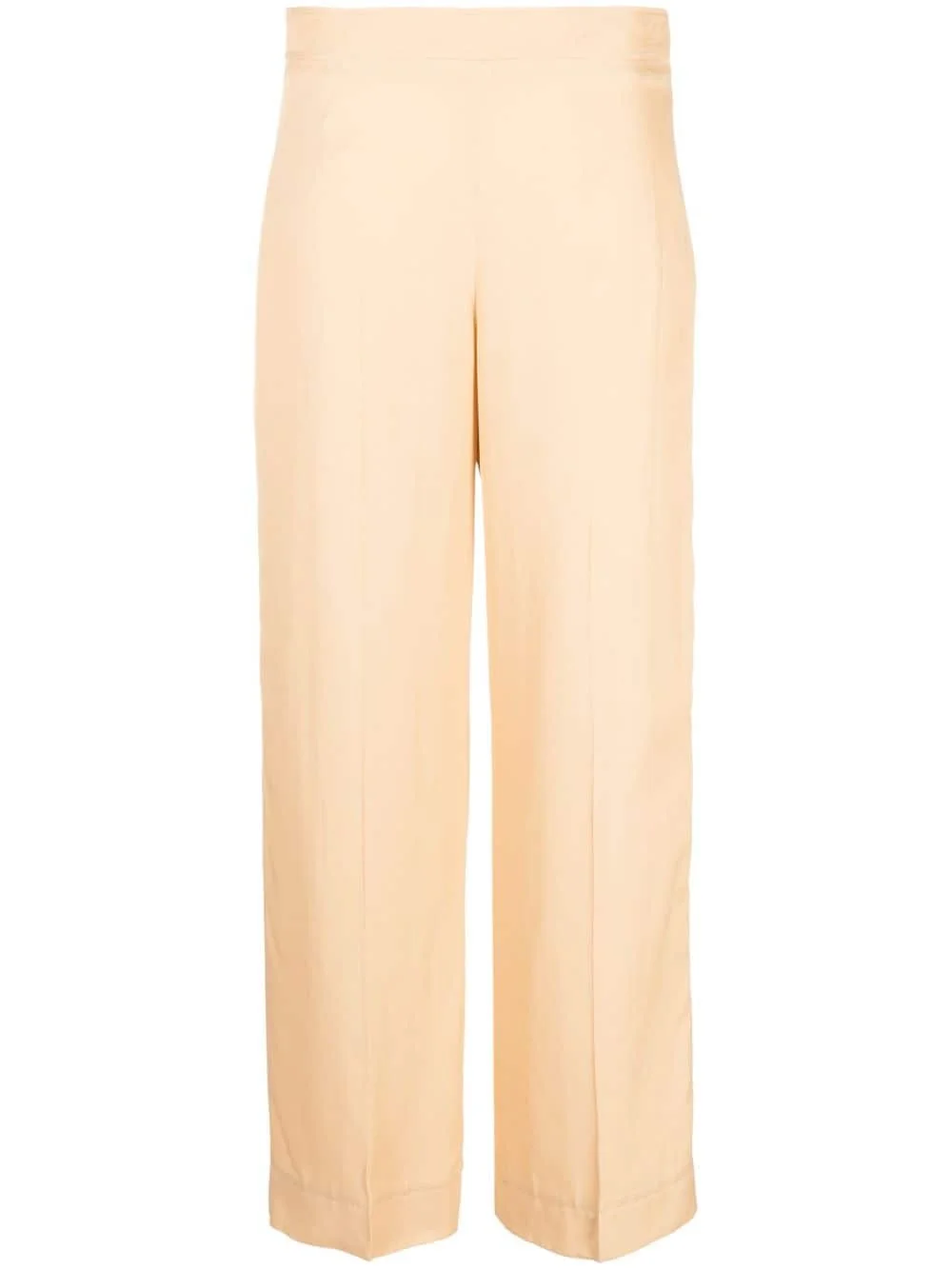 high-waist wide-leg trousers - 1