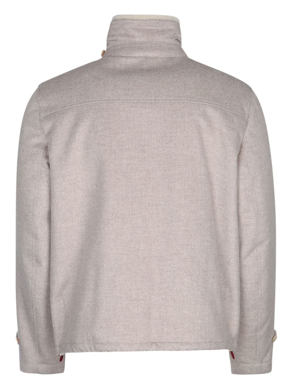collared button-fastening jacket - 2
