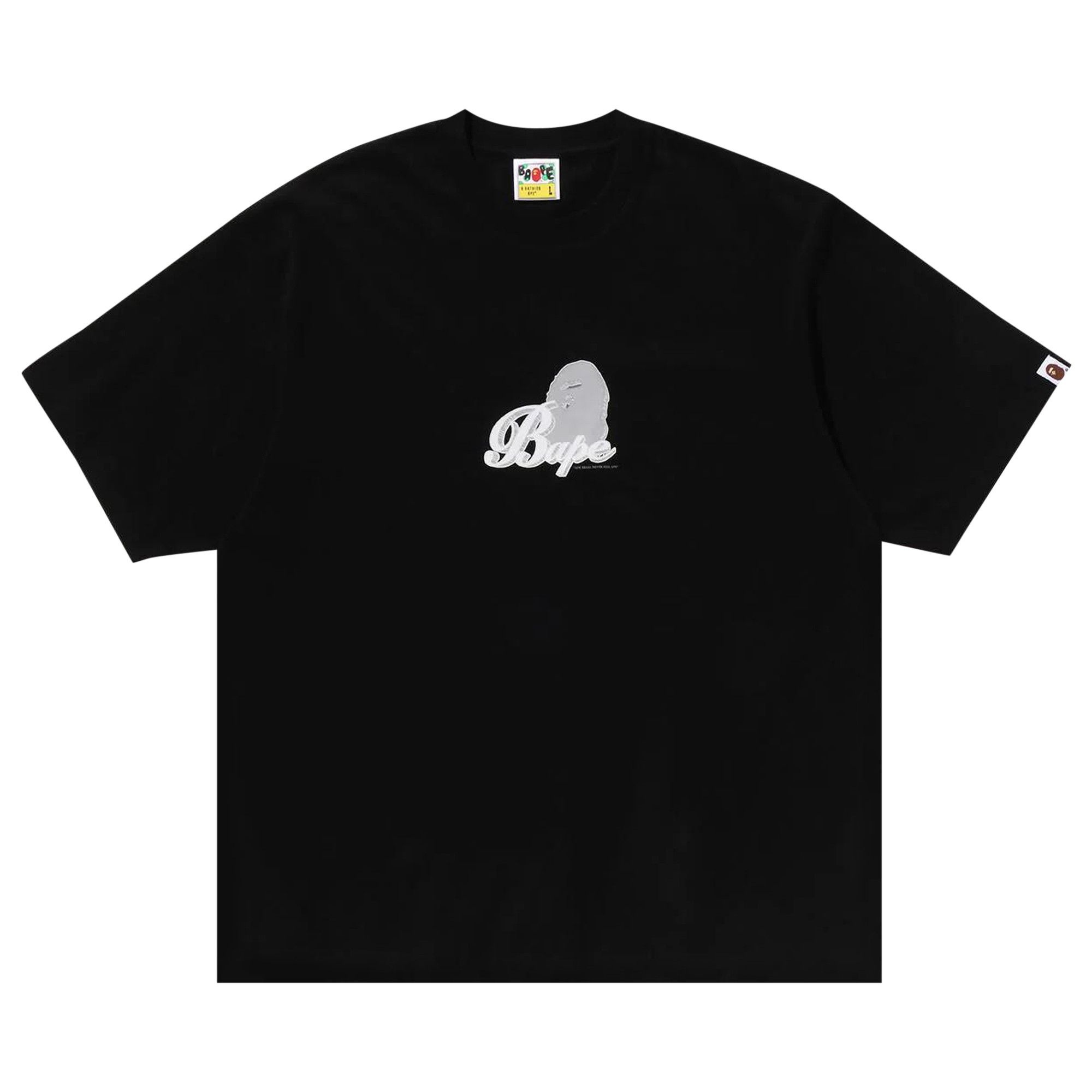 BAPE 3D Art Ape Head Tee 'Black' - 1