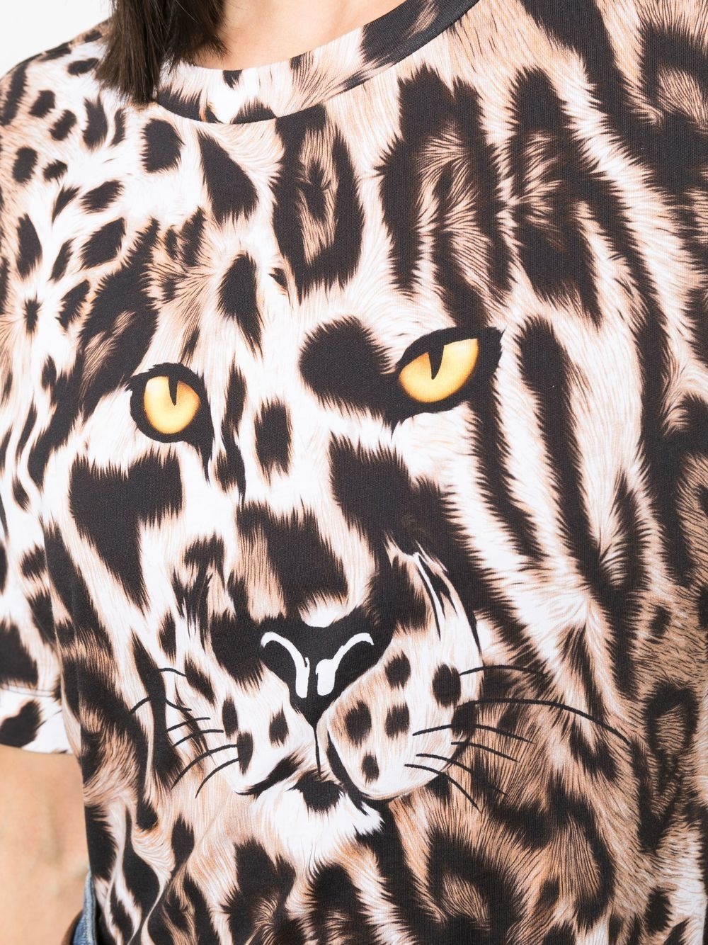 leopard-print T-shirt - 5