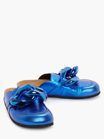 JW Anderson Chain metallic loafers outlook