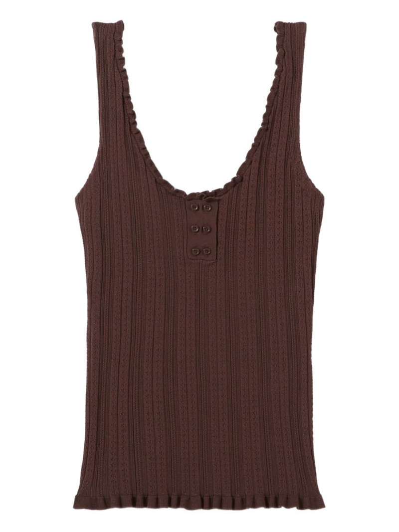 ruffled tank top 1