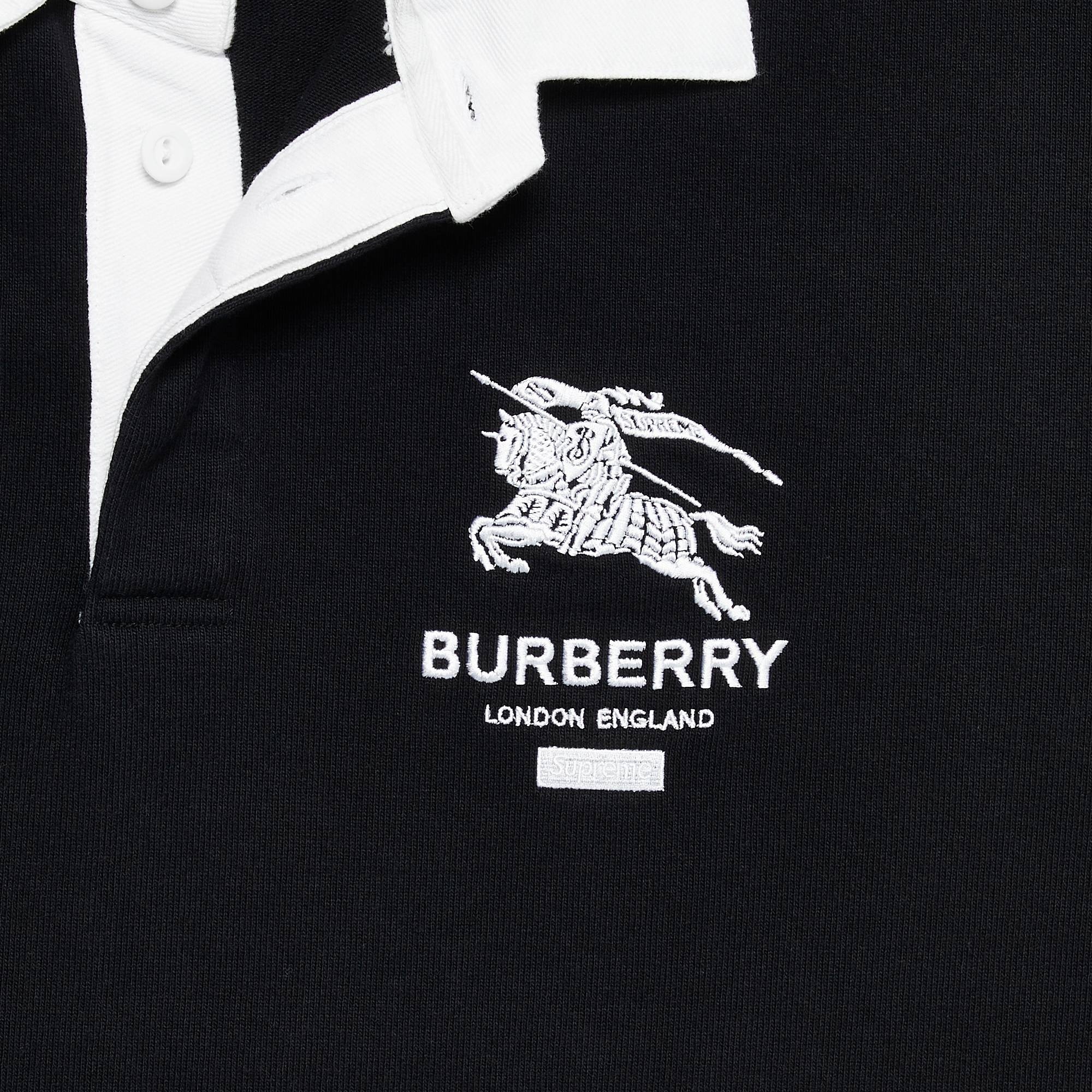 Supreme x Burberry Rugby 'Black' - 3