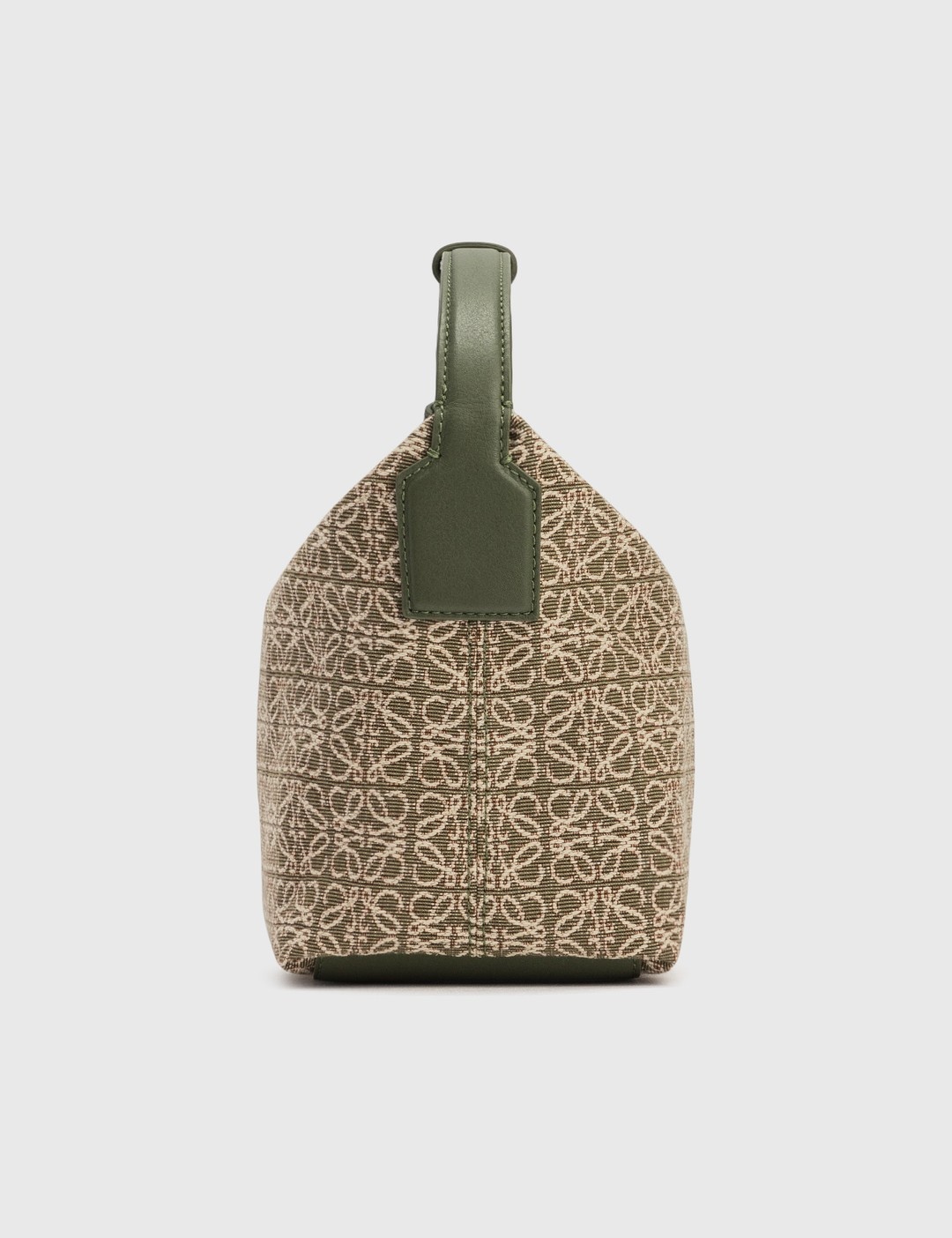 Small Cubi Anagram Jacquard Canvas and Leather Shoulder Bag - 3