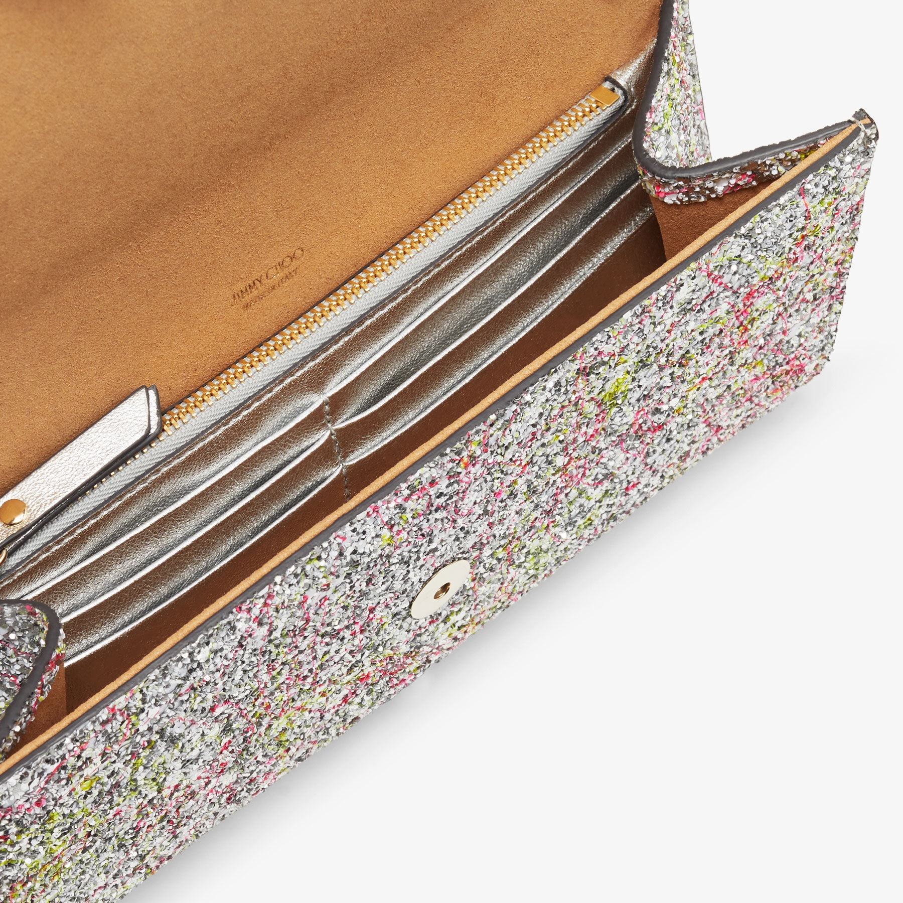 Emmie
Coarse Glitter Fabric Clutch Bag - 5